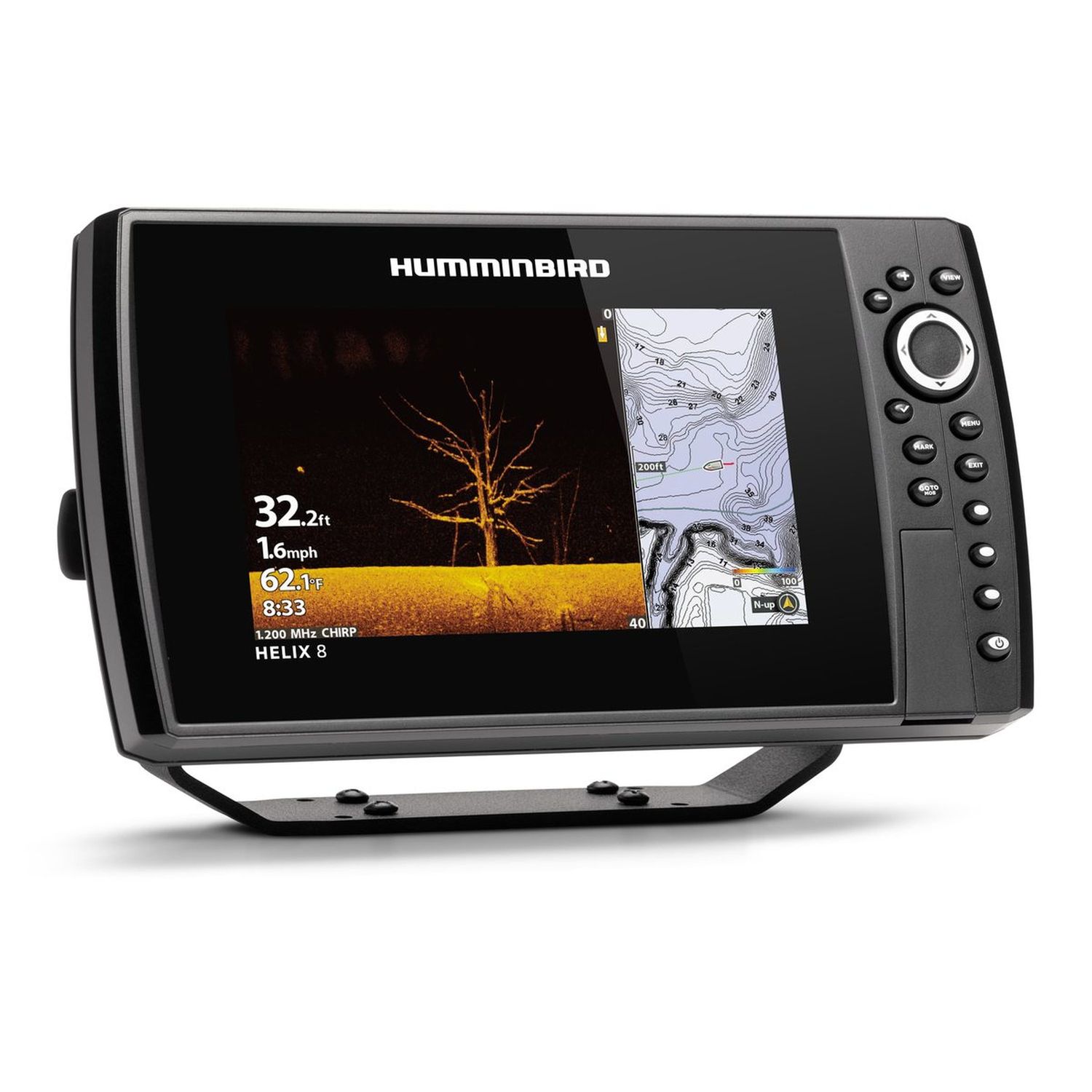 Humminbird Helix 8 CHIRP MDI GPS G3N kaiku/plotteri