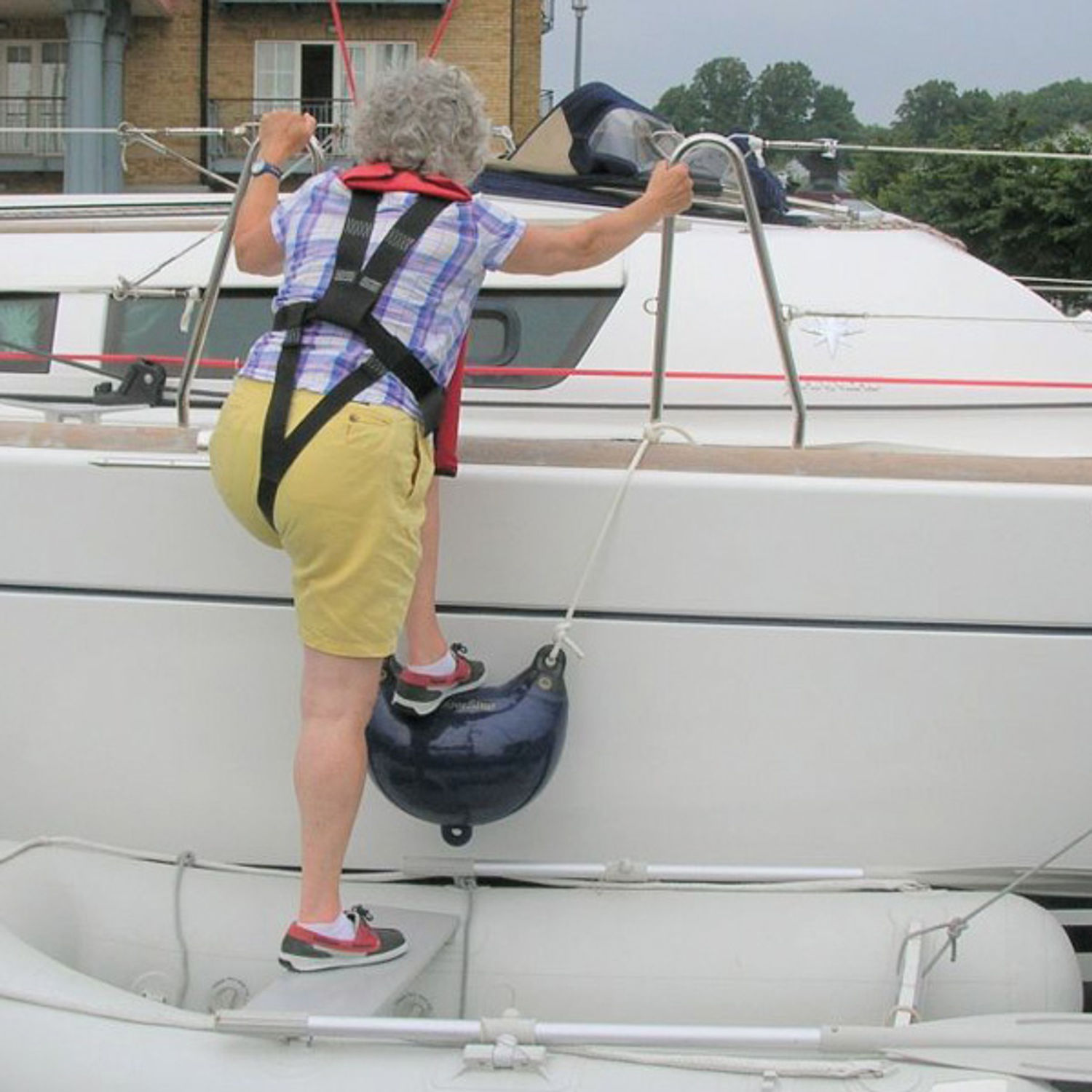 Dan-Fender Fenderstep marinblå