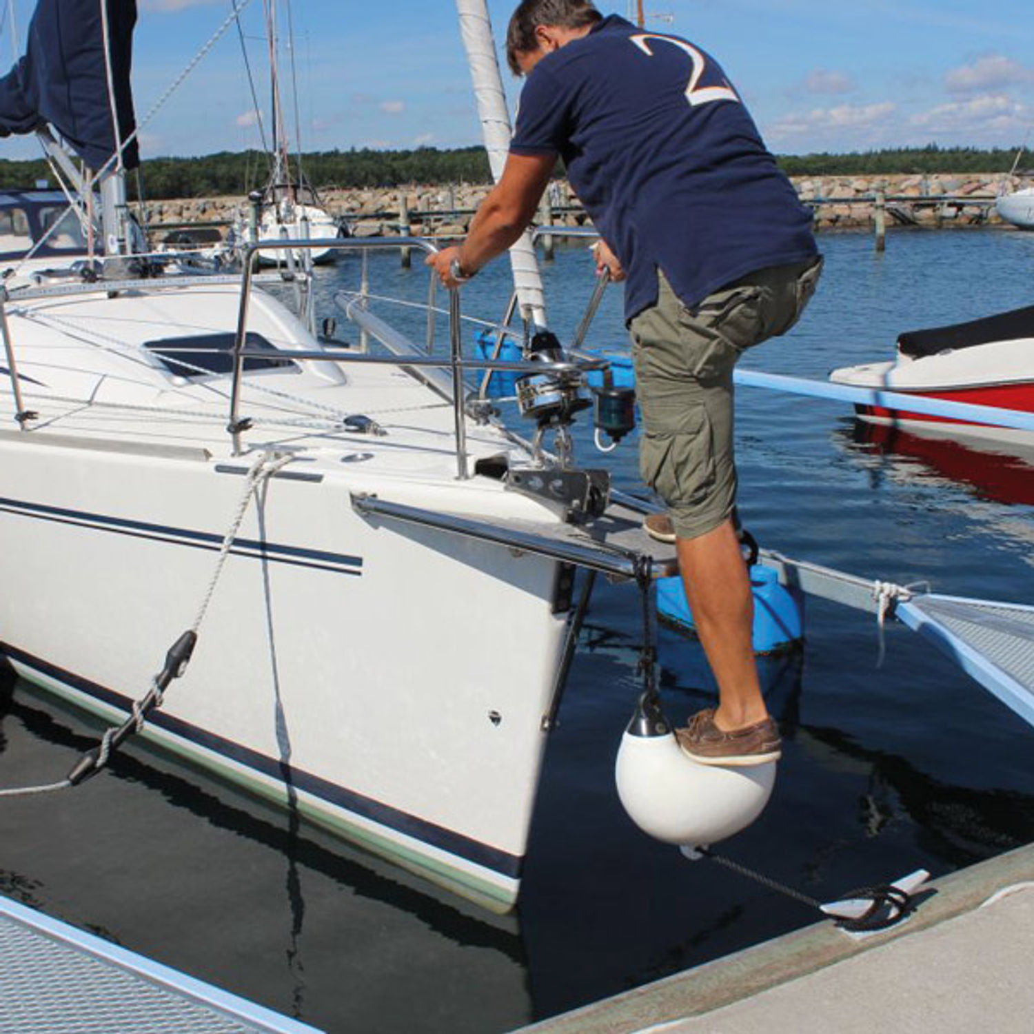 Dan-Fender Fenderstep hvid