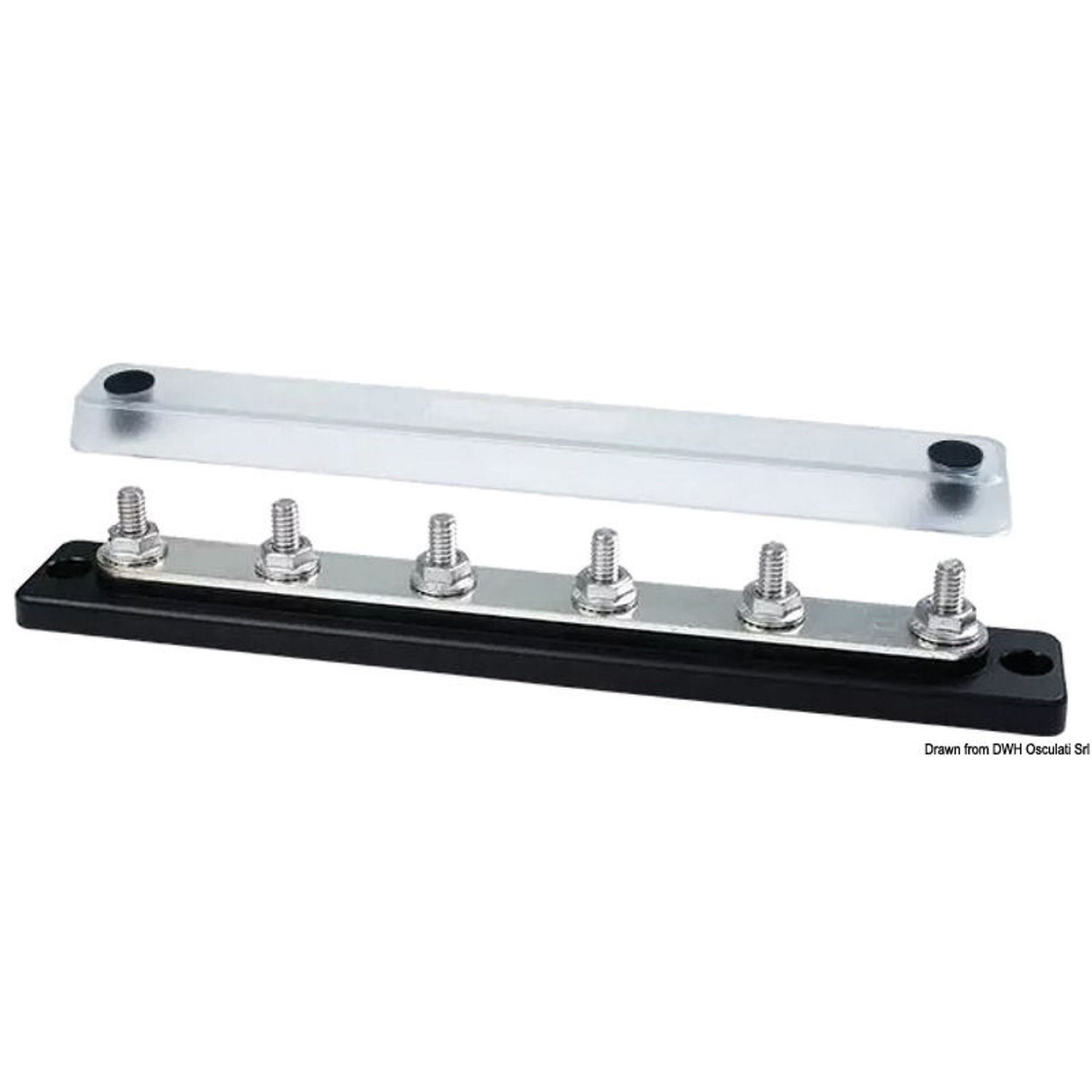 Heavy-Duty samleskinne Techno 6x6
