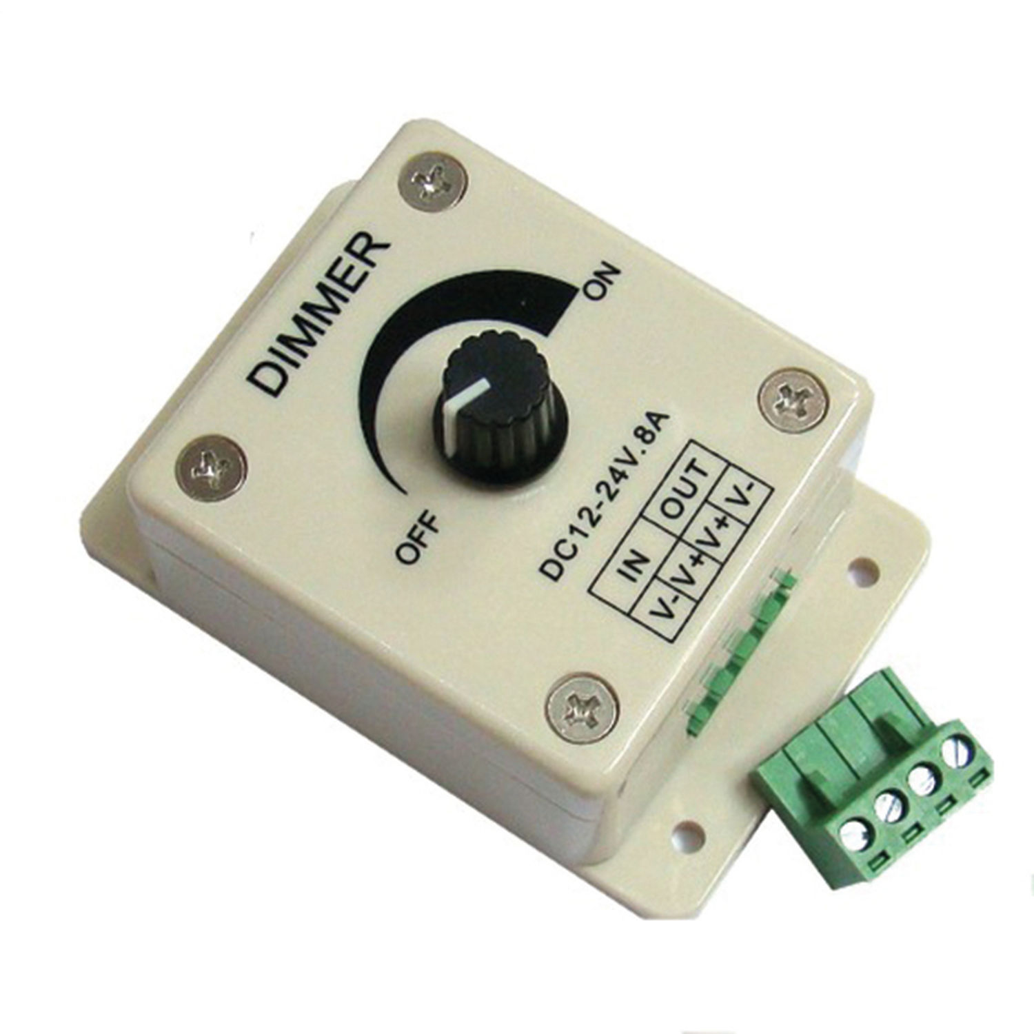 Nauticled PVM LED-dimmer, 10-30 V inngang, maks. 8Amp utgang