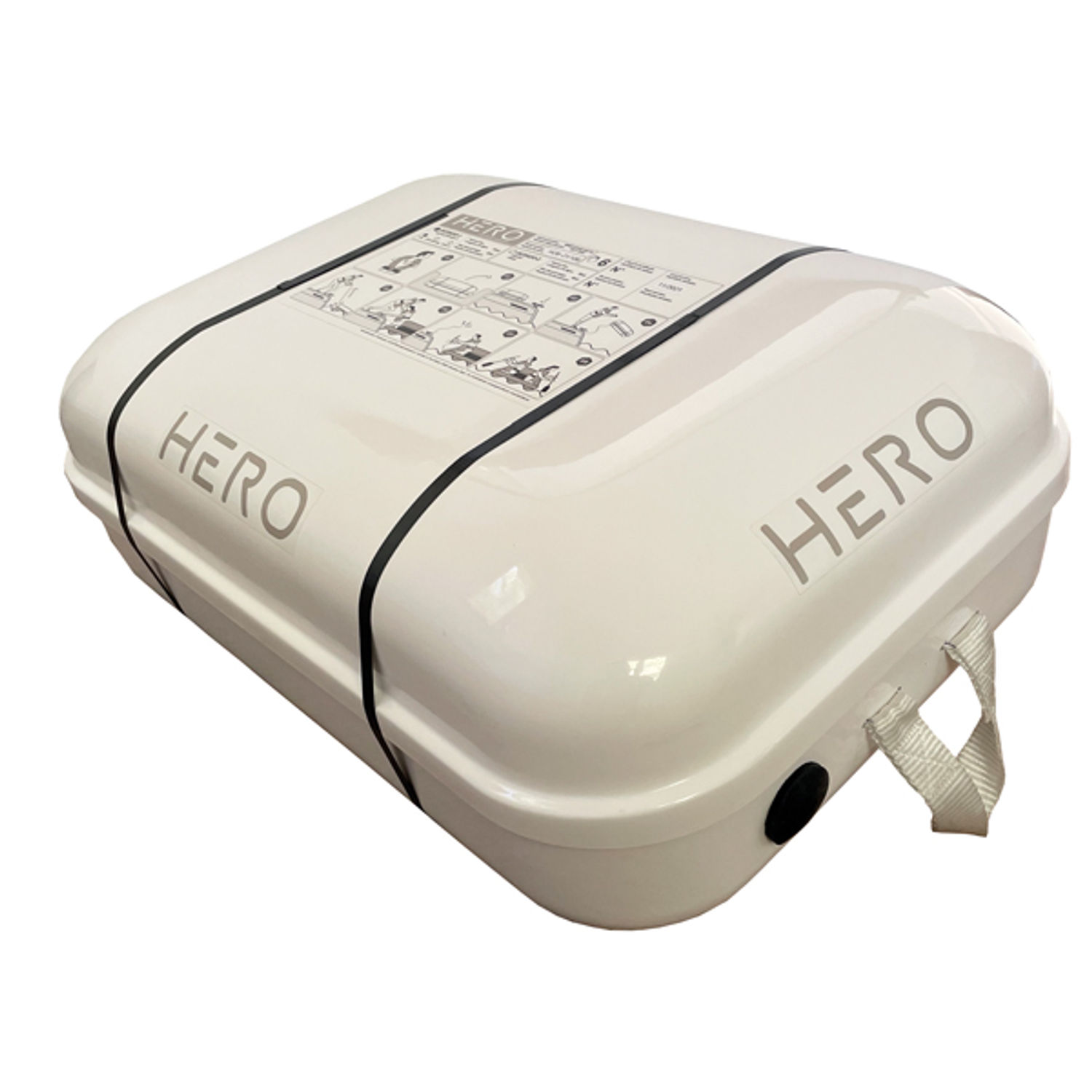 Hero Livflotte ISO9650-1 OFFSHORE 4 pers. container