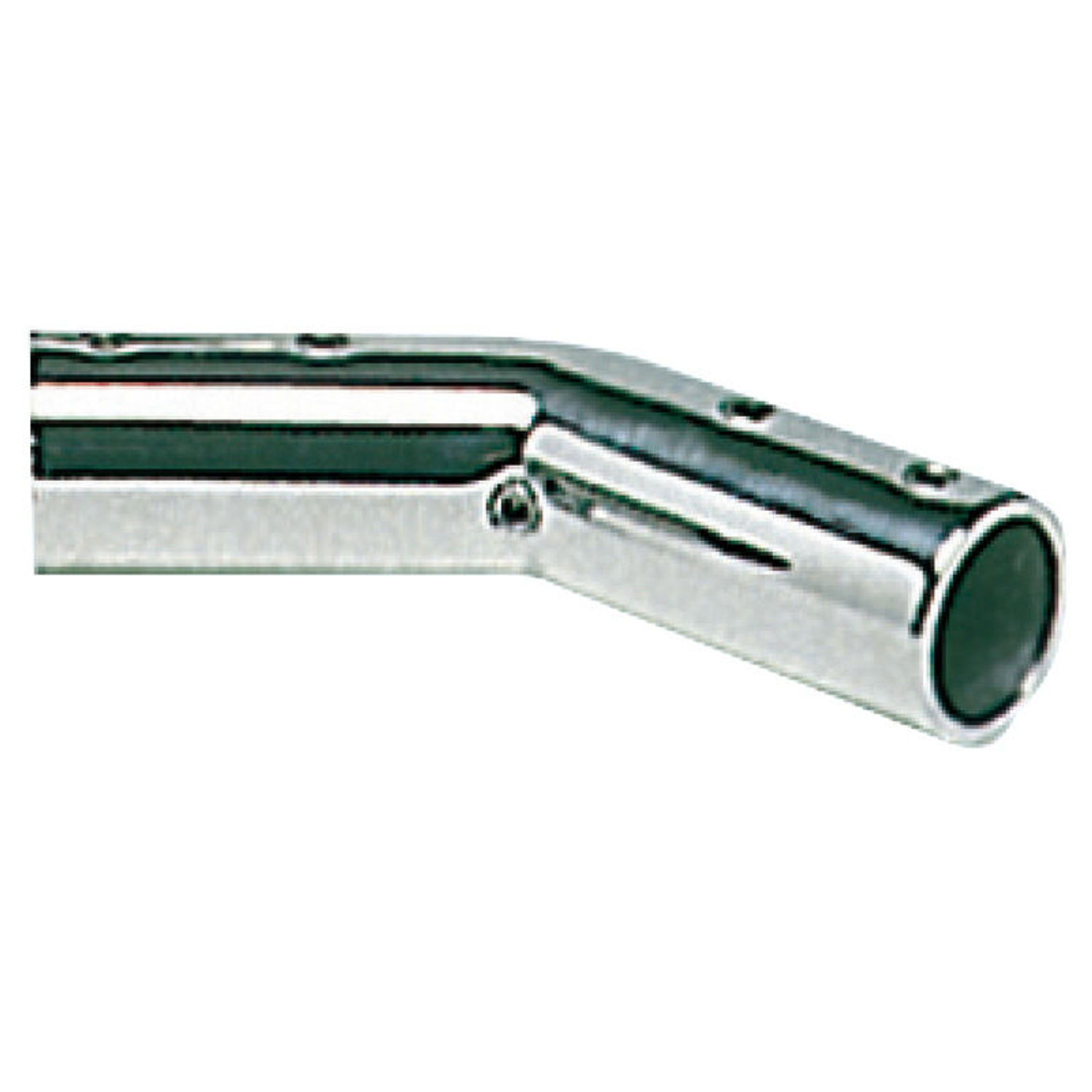 Vinkelkoppling AISI316 140° 22 mm