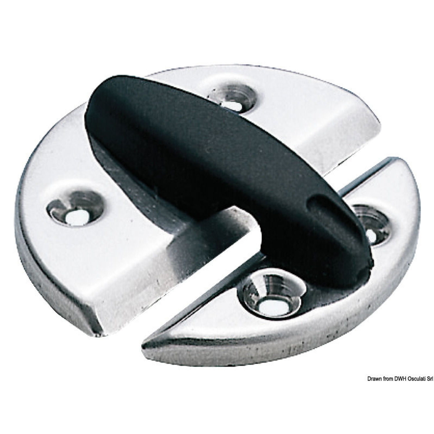 Dörrstopp SS/nylon 60 mm