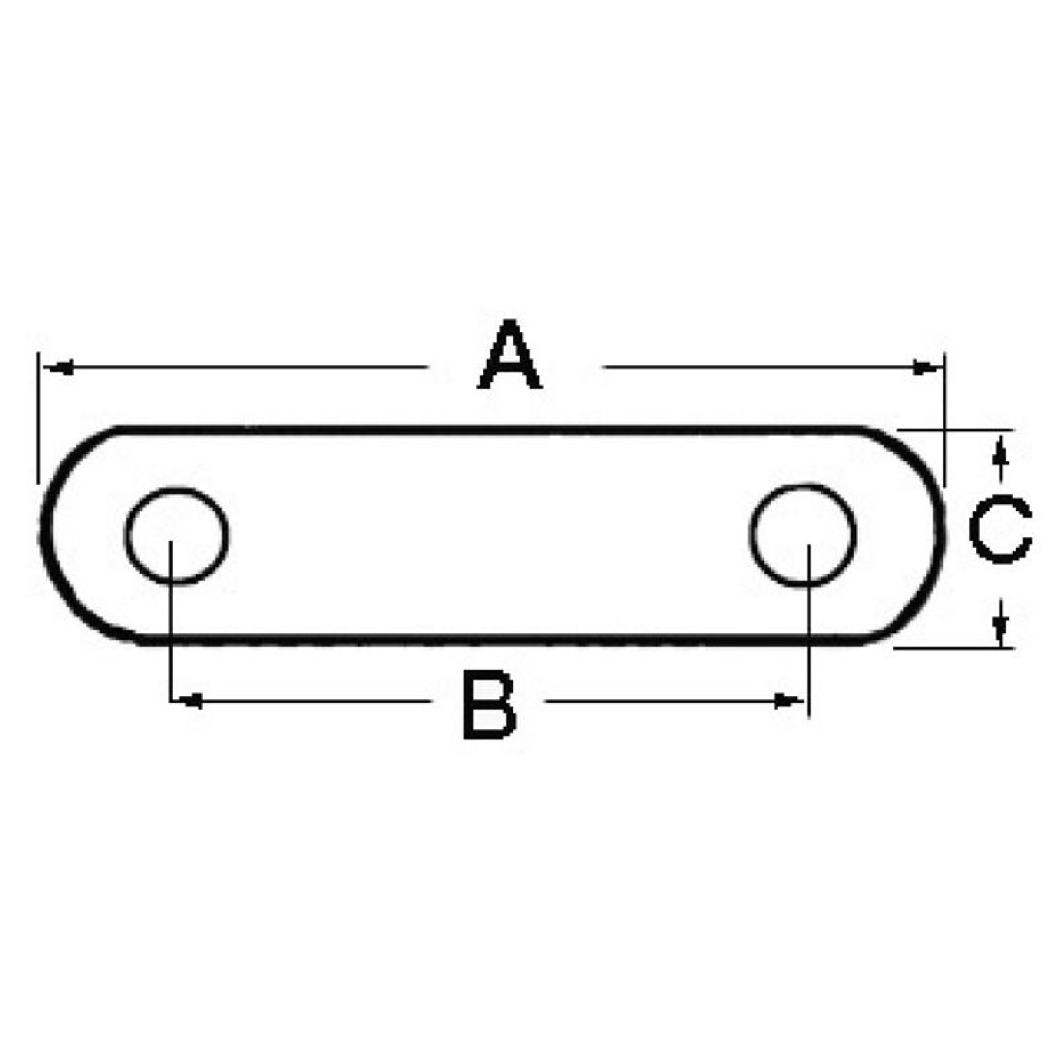 Clamcleat AISI316 82 x 66 x 18 mm