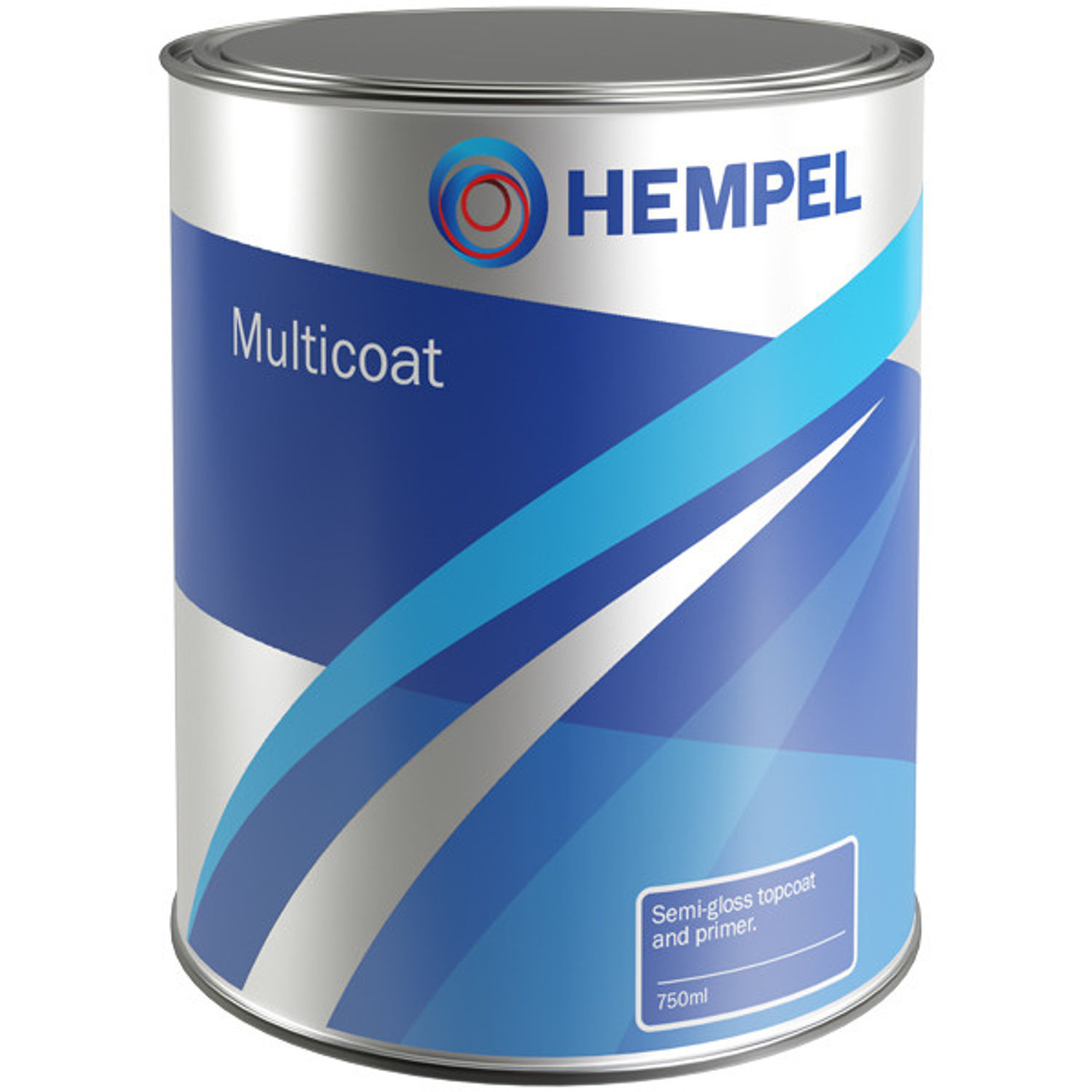 Hempel Multicoat Topcoat & Primer Lysegrå 0,75 L