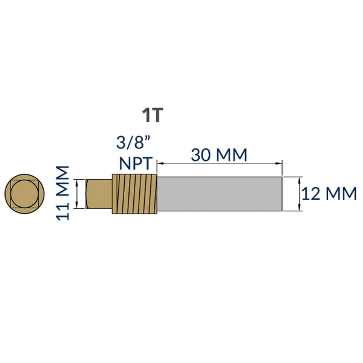Tecnoseal Cummins motorzink komplett 130-4434