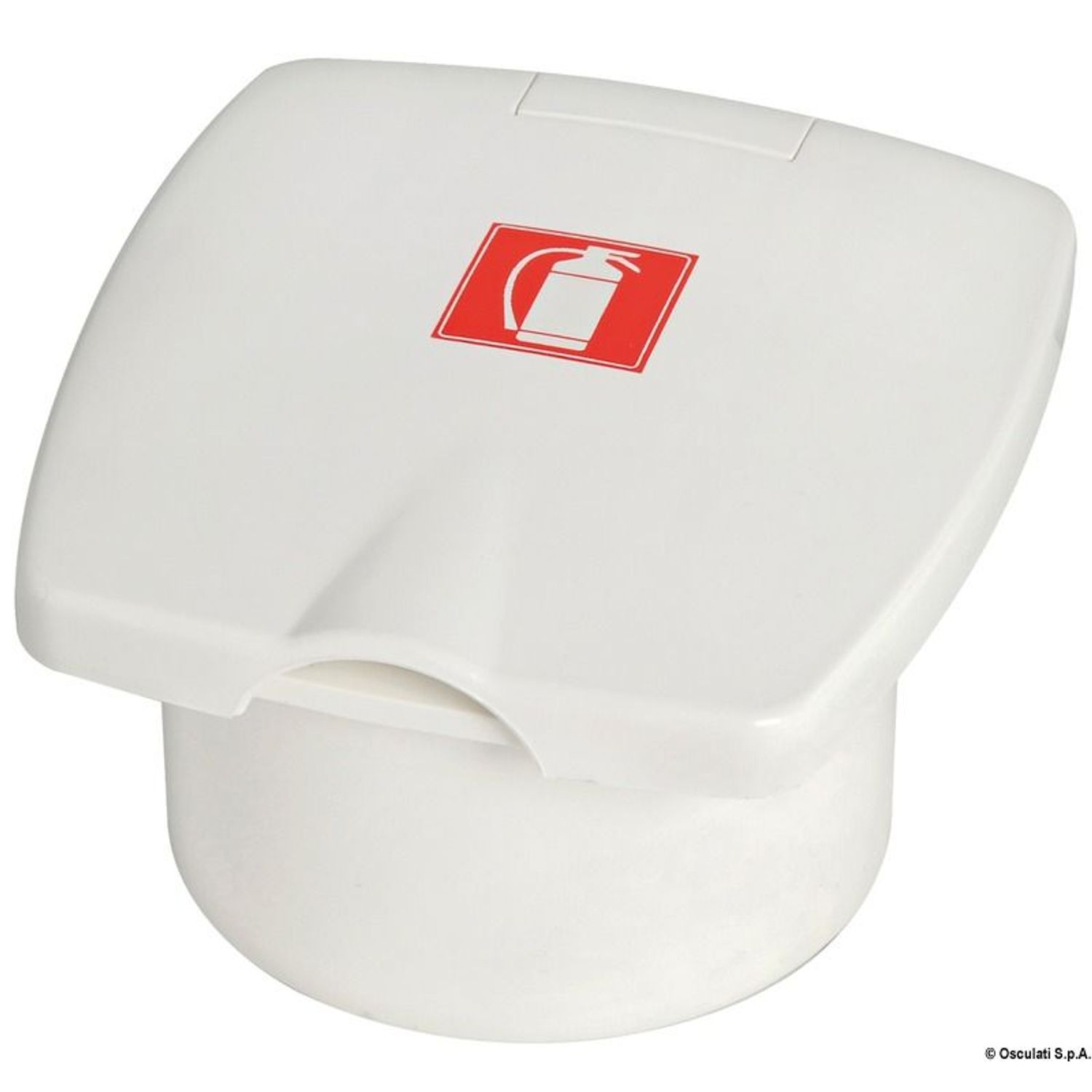 New Edge ABS-rum med brandslukker-symbol