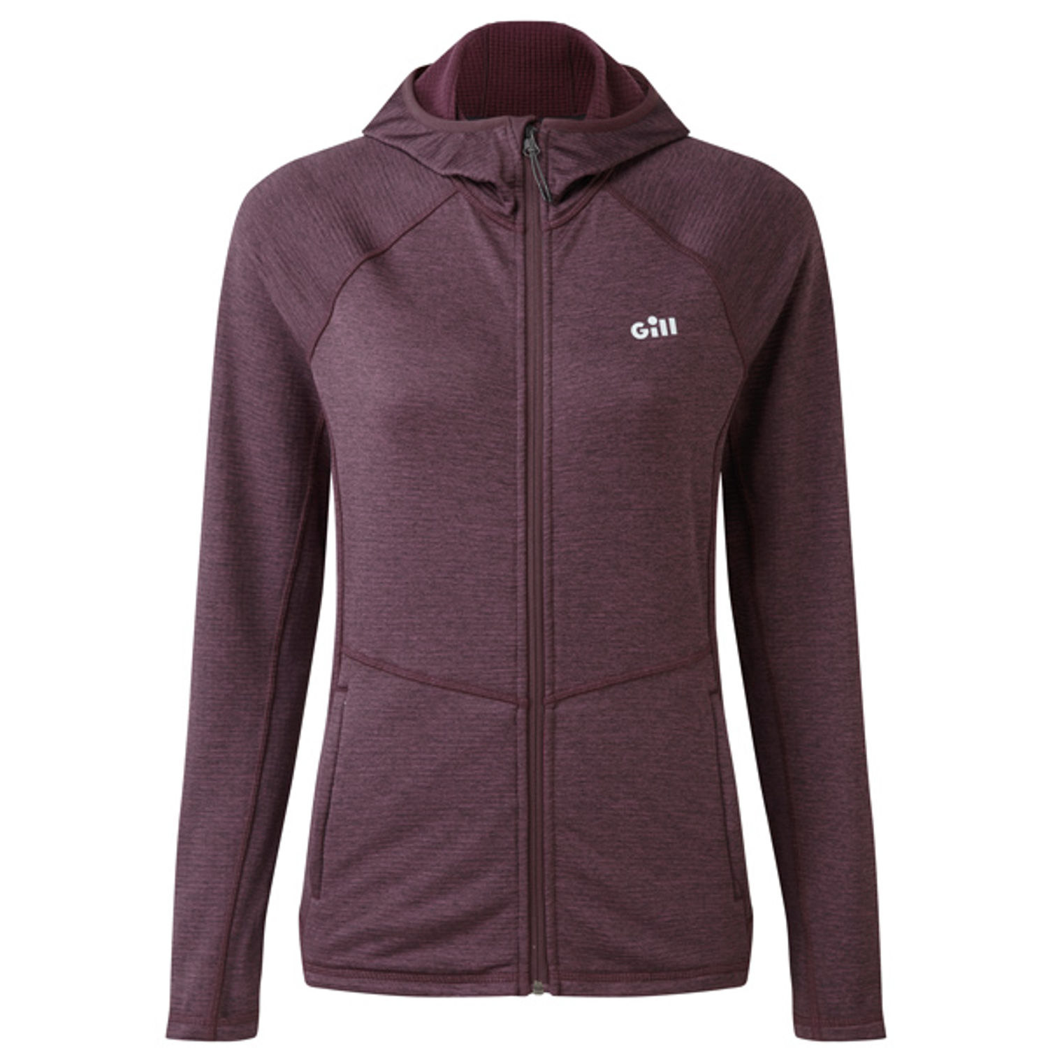 Gill 1101W Dart hoodie dame mørke lilla