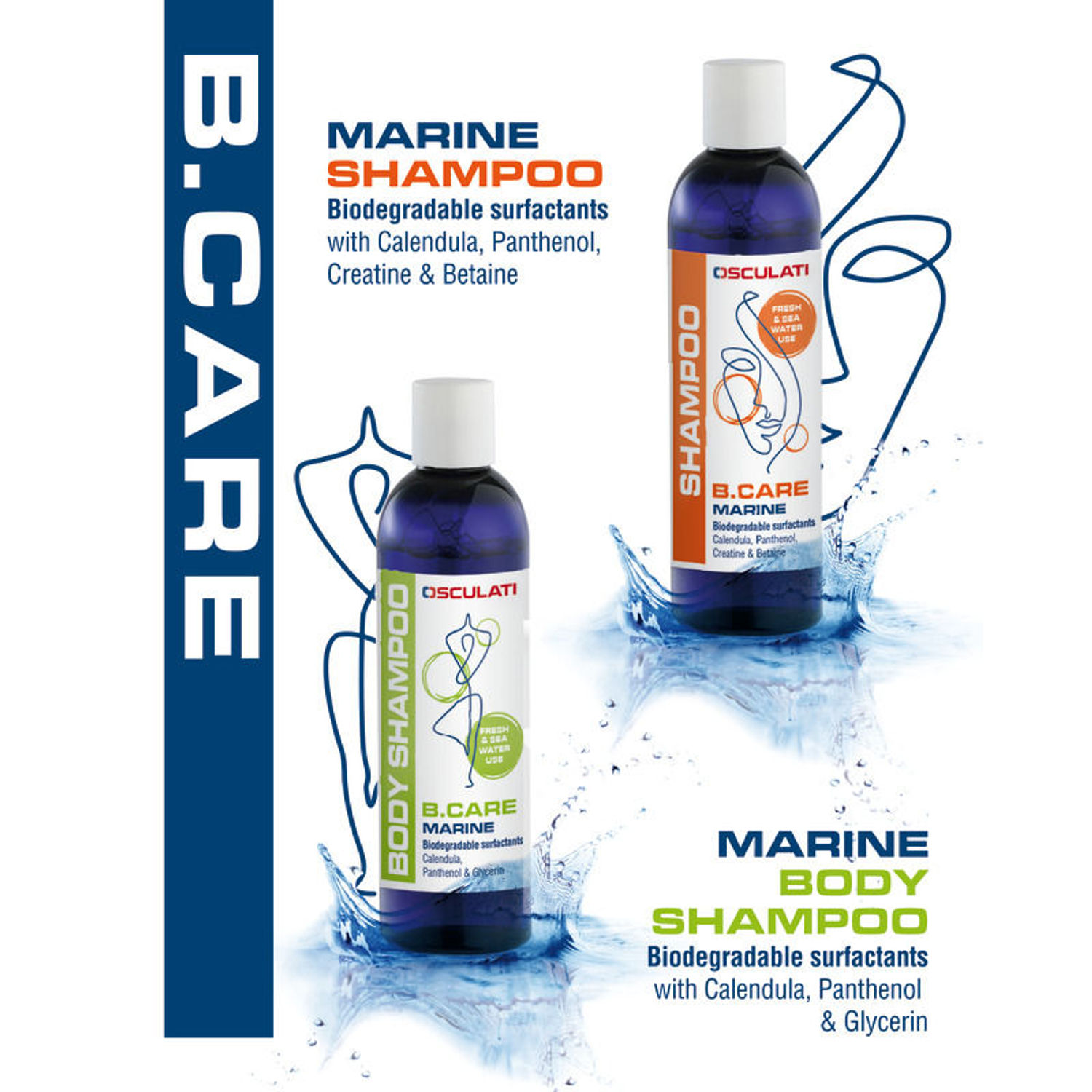 Osculati B-Care maritim kropsshampoo 250 ml