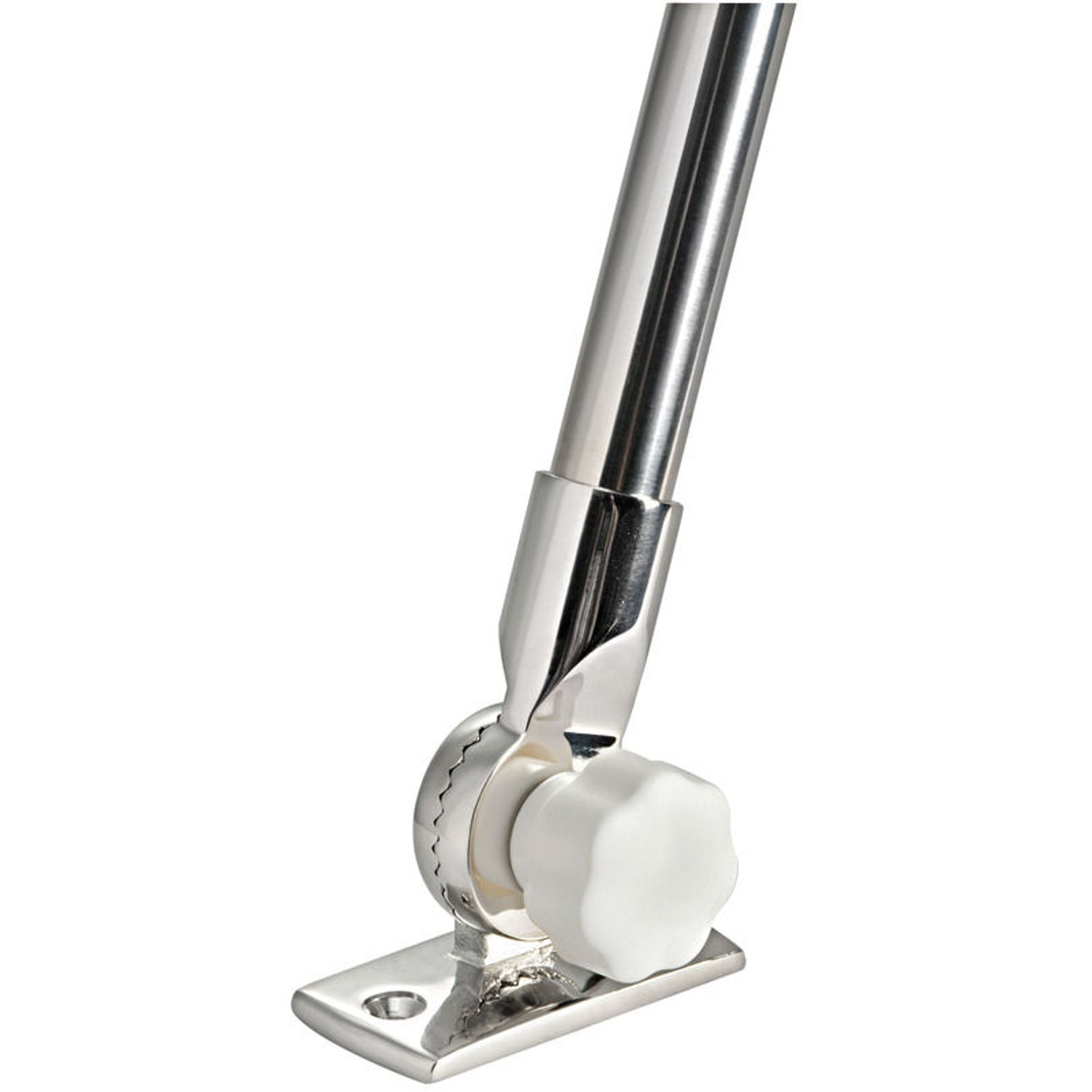 Sammenleggbar LED-ankerlanterne 360° inox 60 cm