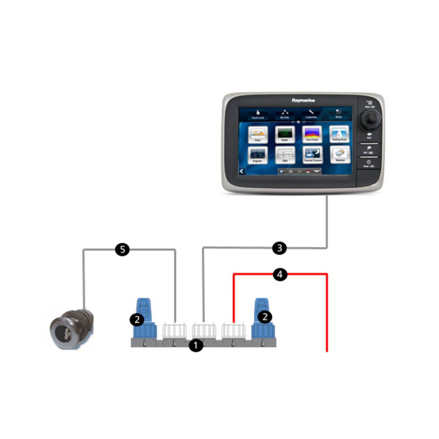 Raymarine STNG Haarakaapeli