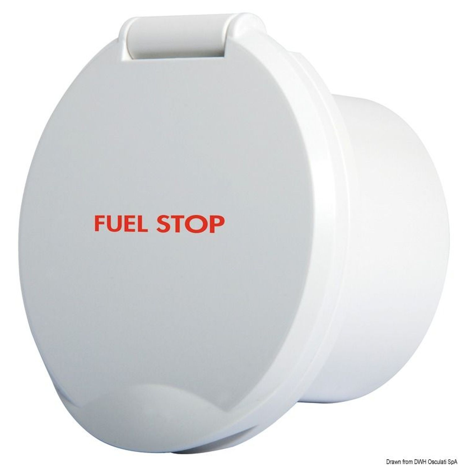 New Edge ABS-rum med mærkningen FUEL STOP