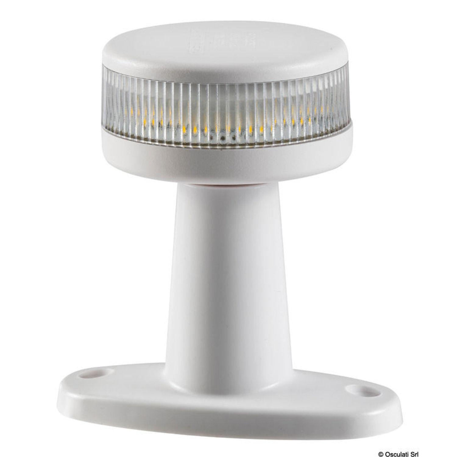 Evoled 360° ankerlanterne, forkromet ABS-hus