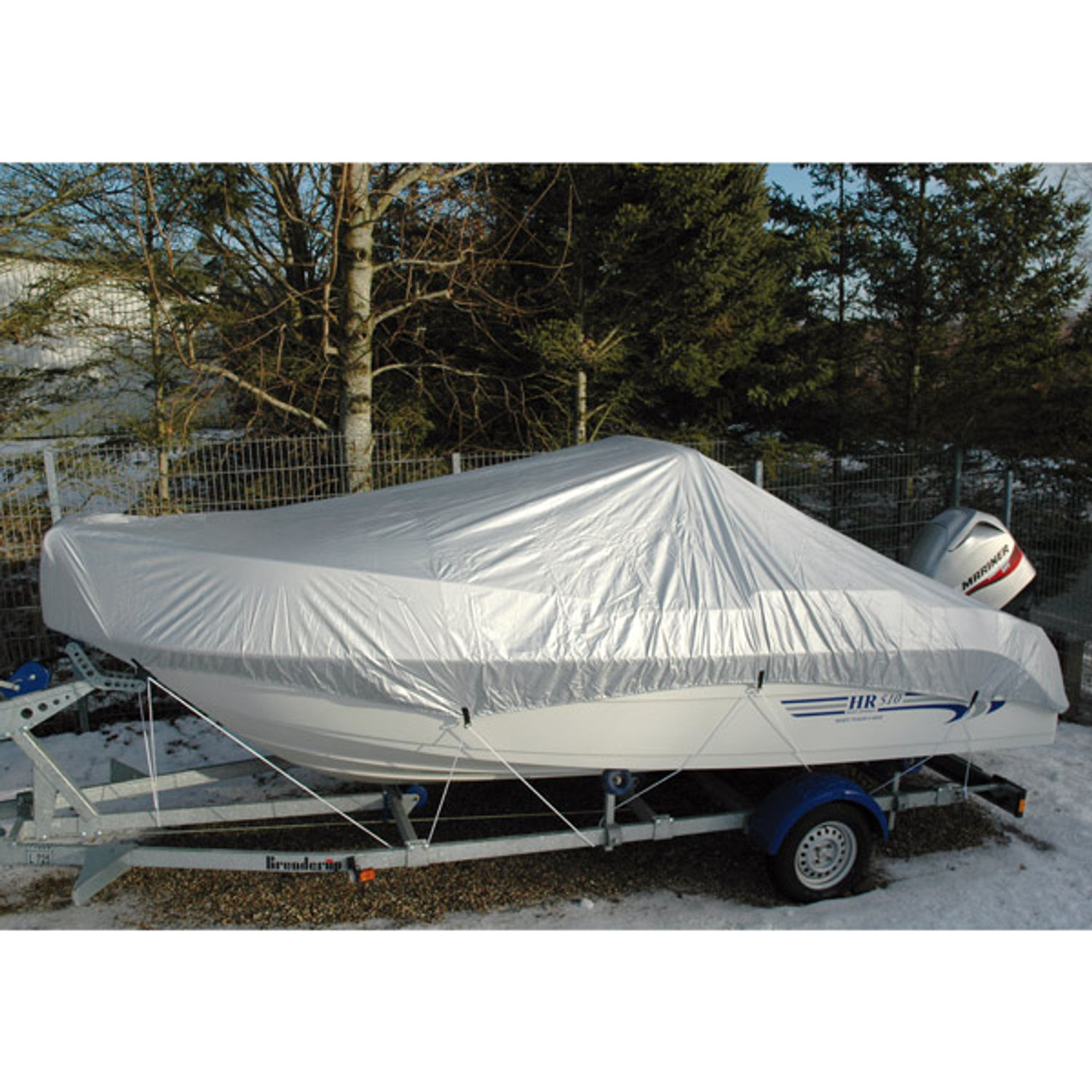 Presenning for oppblåsbar båt