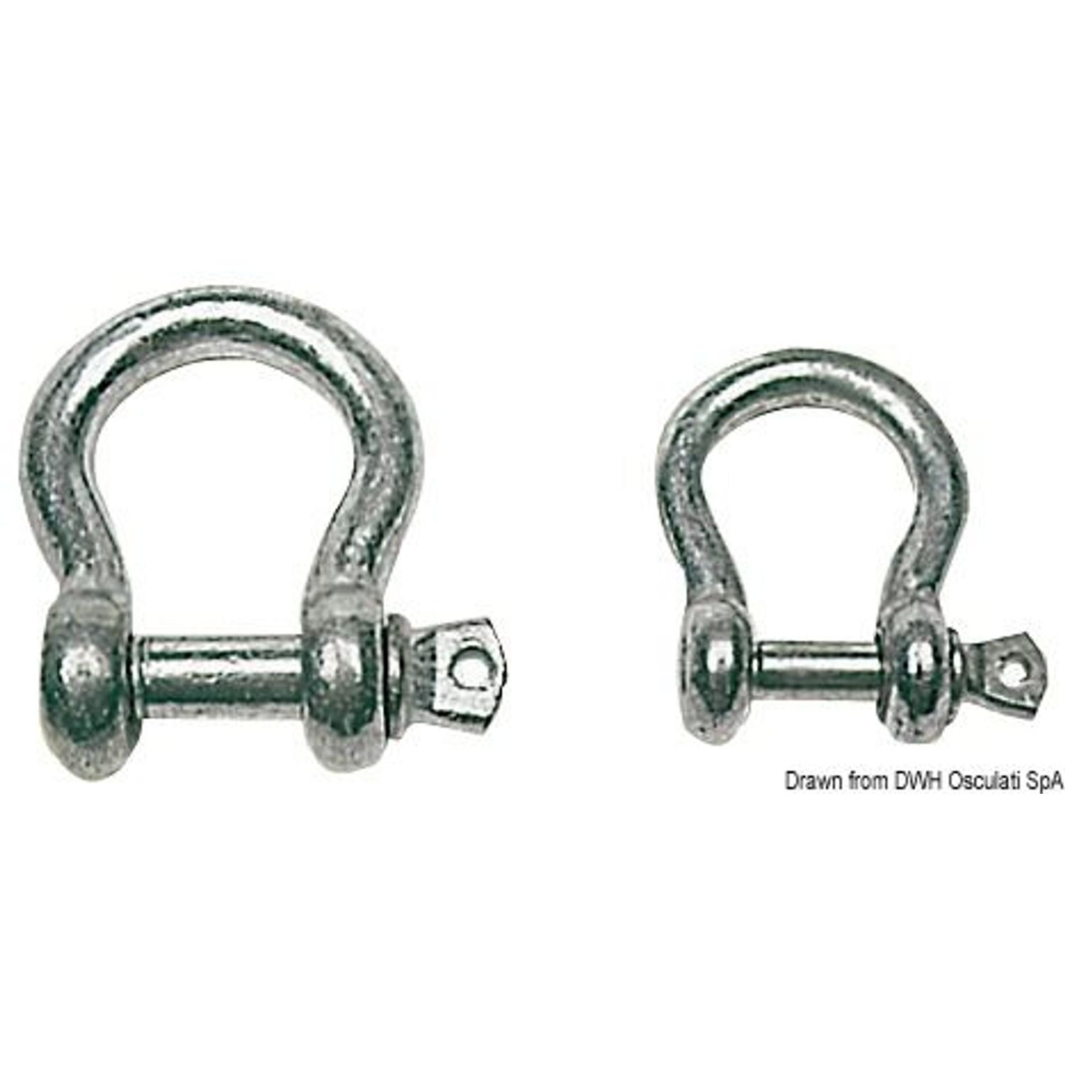 HDG teräs kaarisakkeli 6 mm