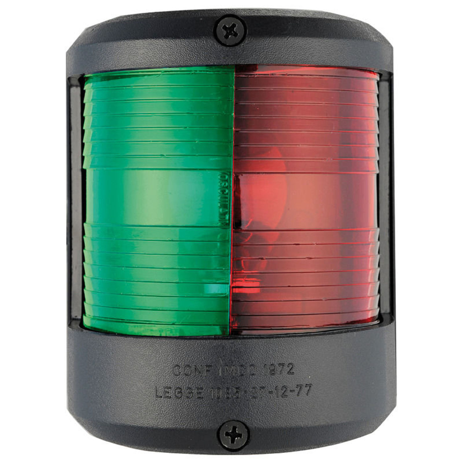Utility 78 svart 12 V/rød-grønn lanterne