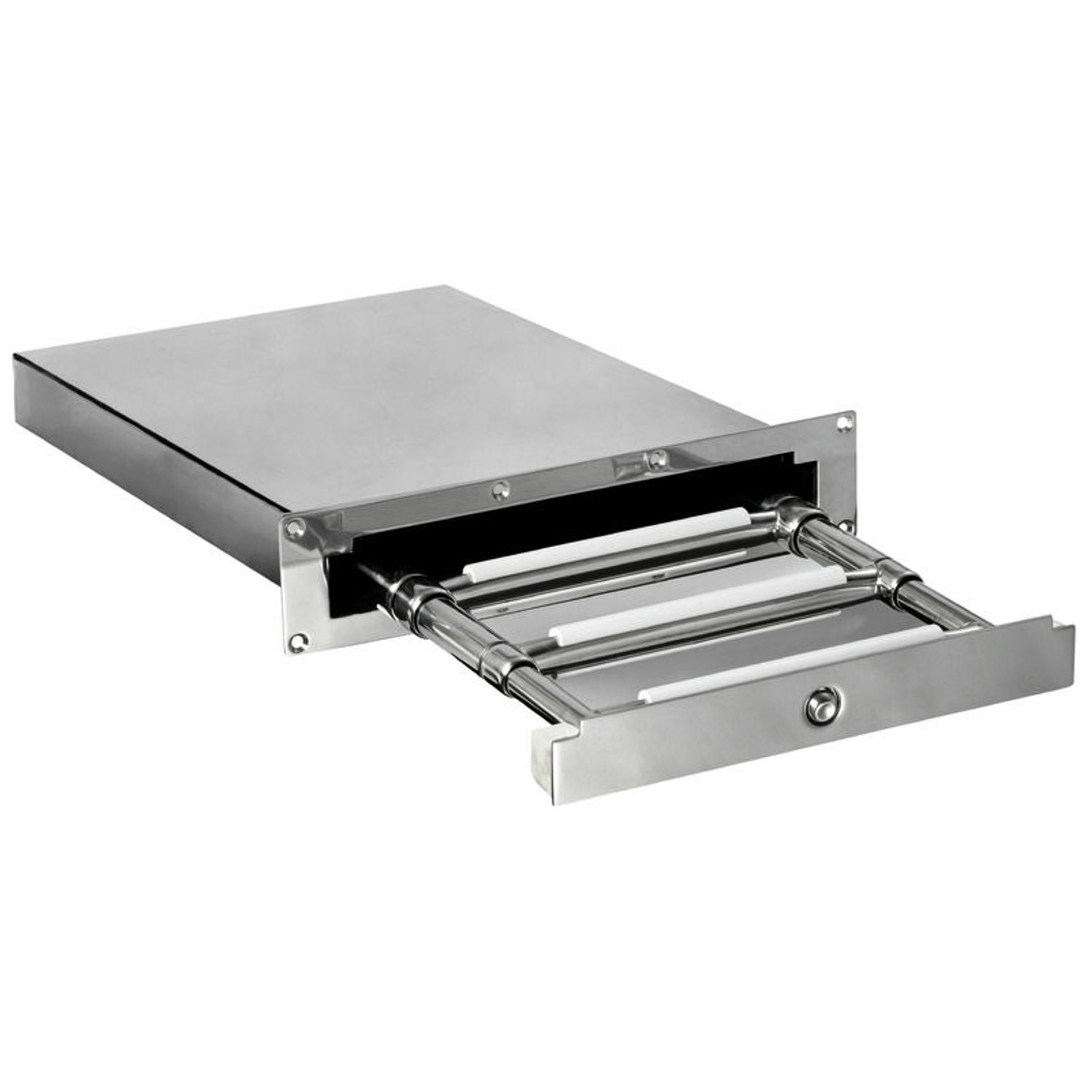 Nedfällbar stege standard AISI316 4 steg