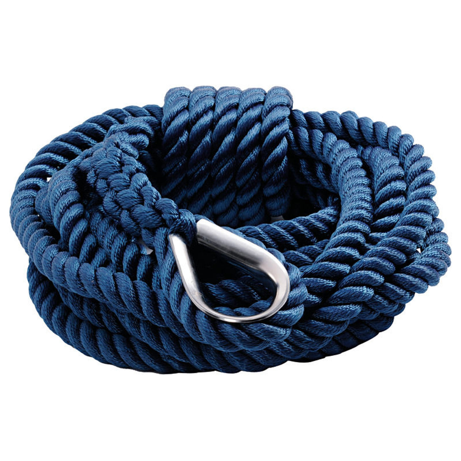 Förtöjningslina blå 24 mm x 15 m