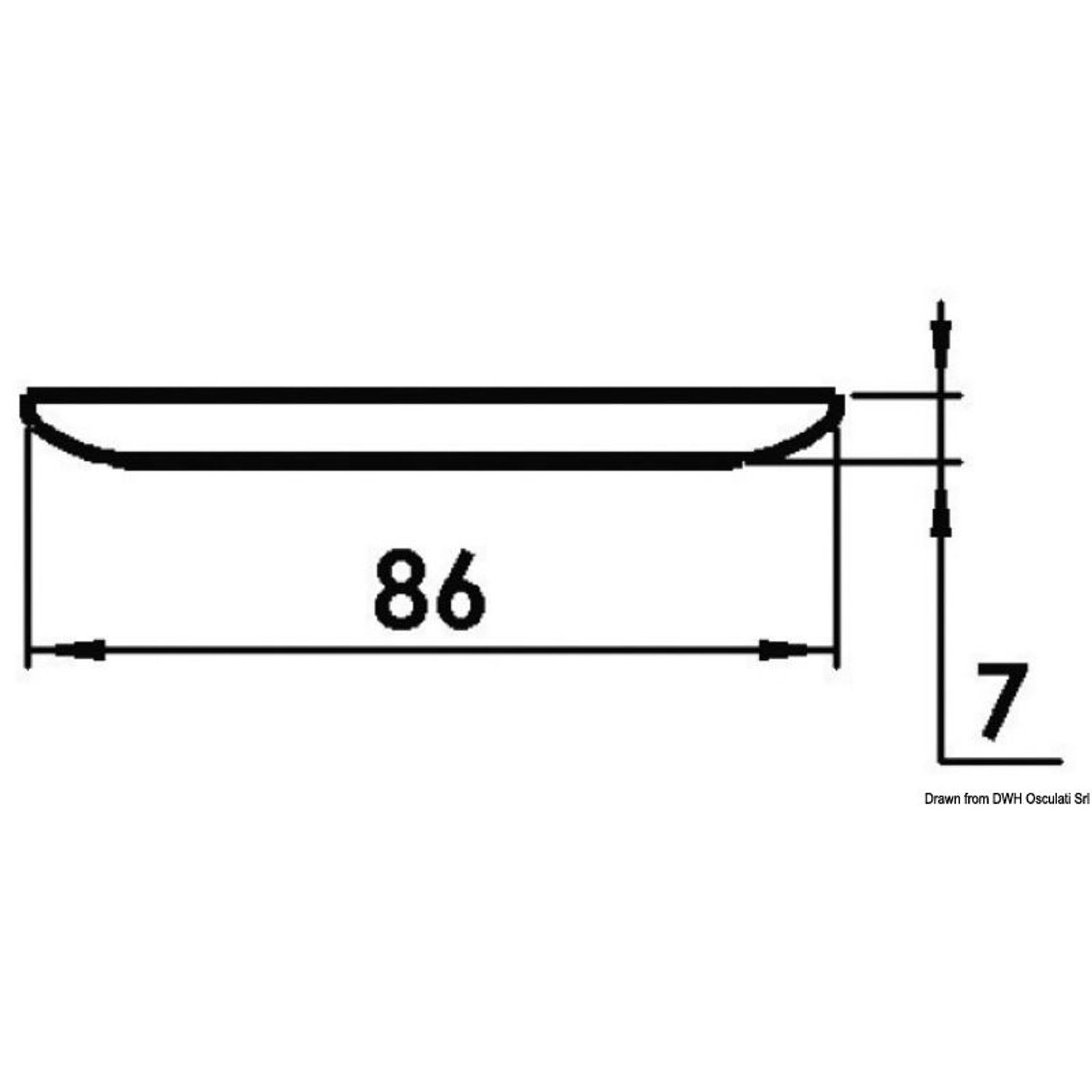 Procion dag/nat LED-taklampe hvid + blå