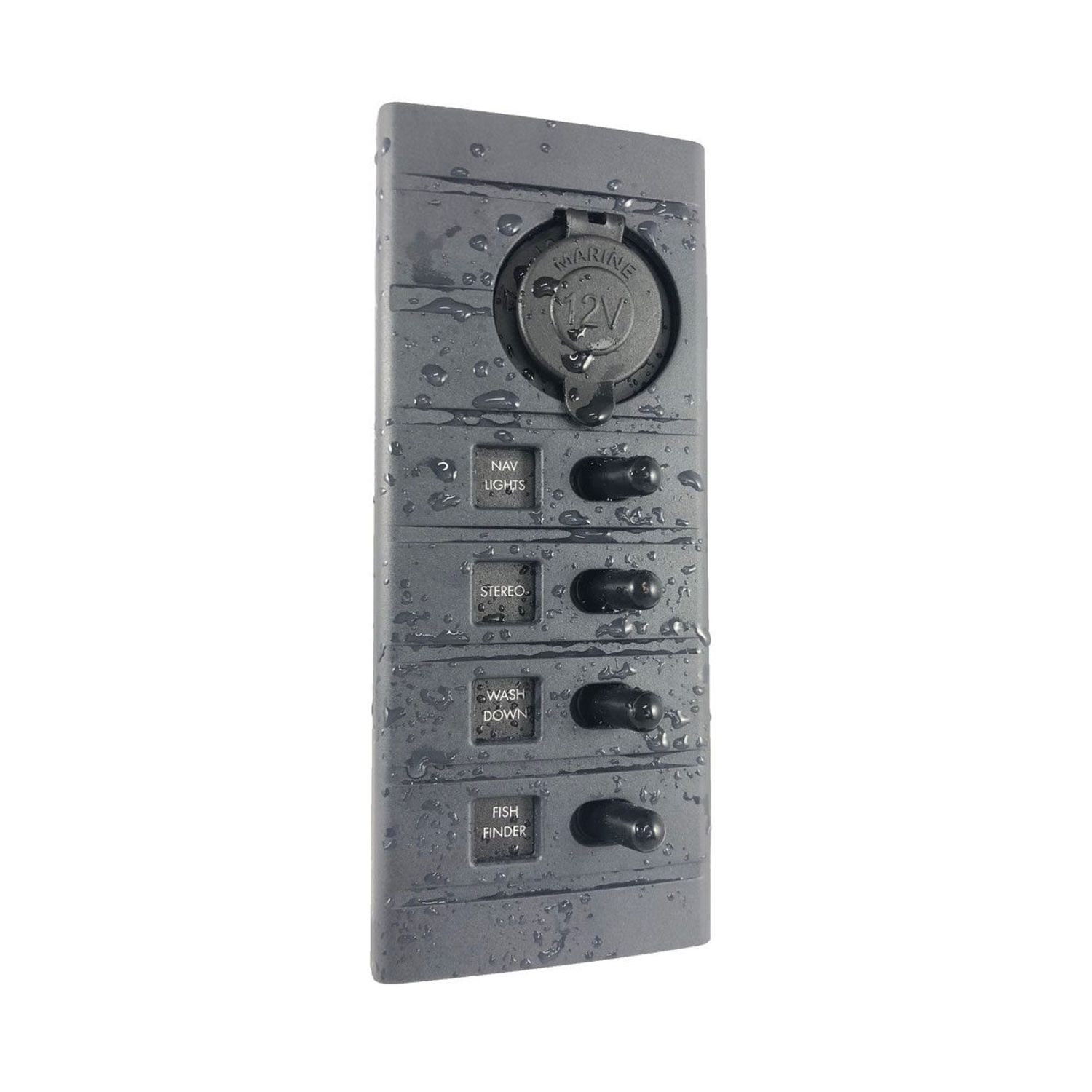 Strømafbryderpanel (4) 12V-udtag