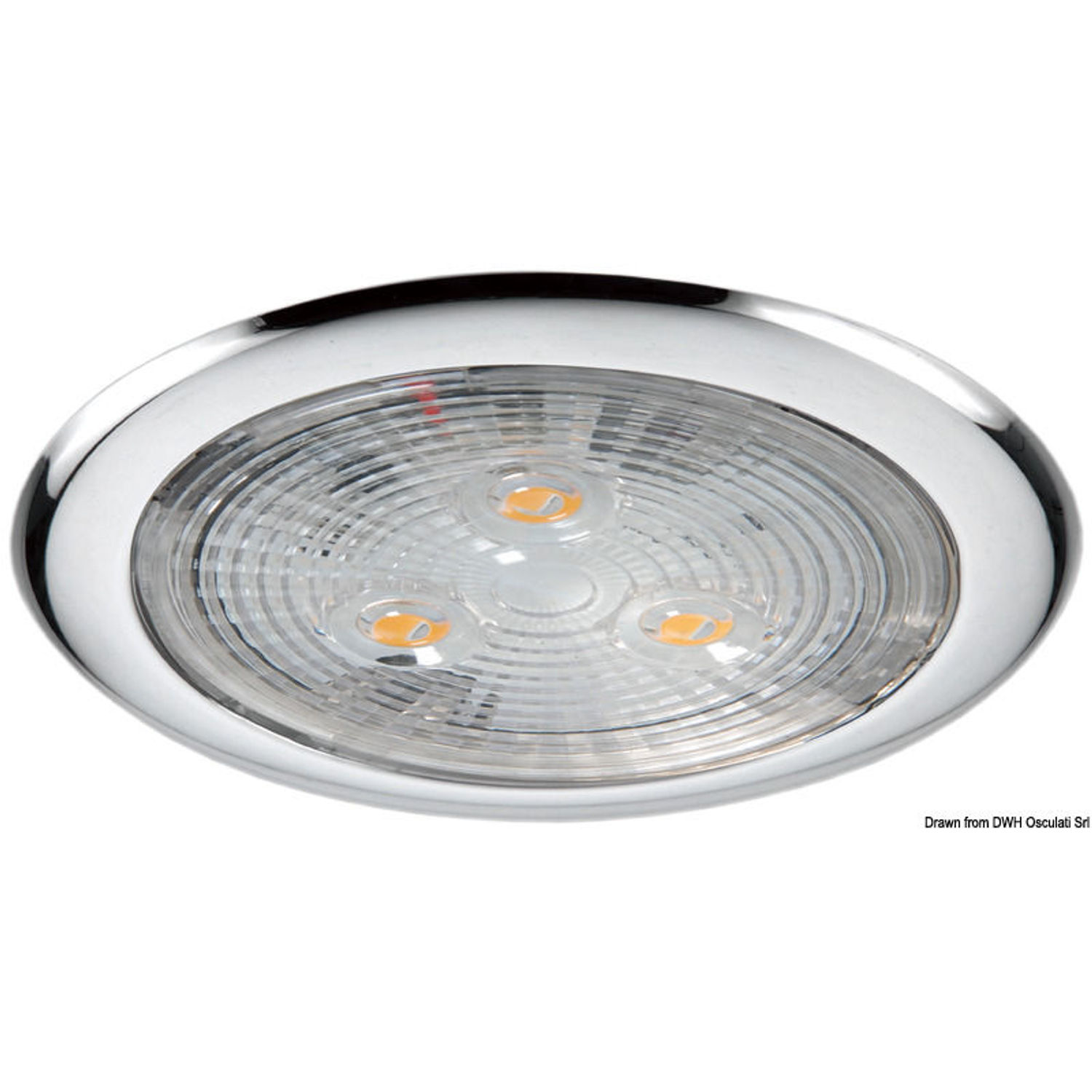 Kattovalo, 6 valkoista LEDiä