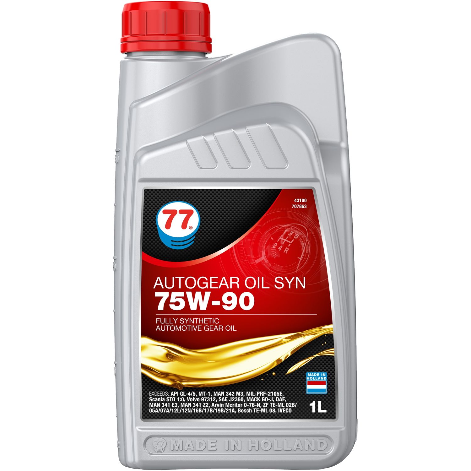 Autogear Olie Syn 75W-90 SJU707863