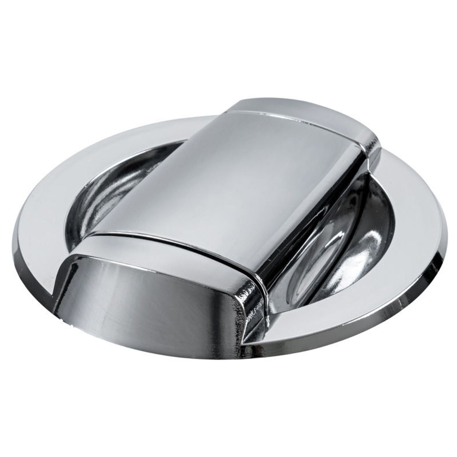 Saturn koldtvandsbruser med horisontal forkromet base