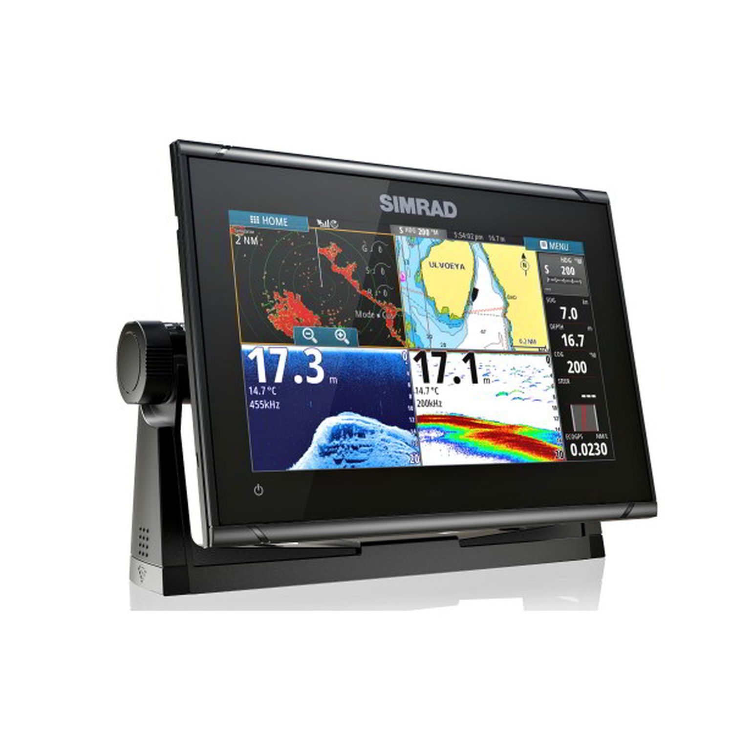 Simrad Go9 XSE uten svinger