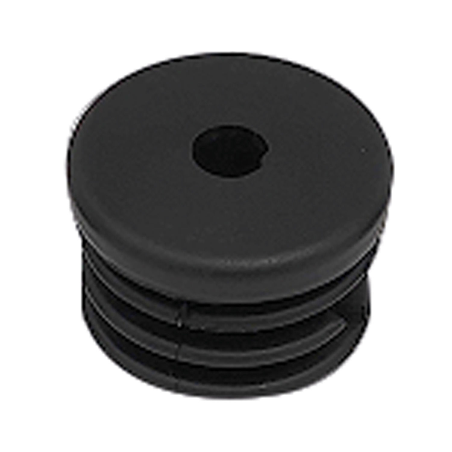 Endekappe innvendig, svart PVC