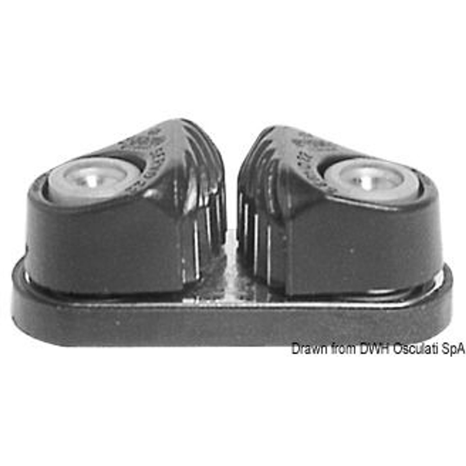 Servo 22 clamcleat-lukko 37 mm