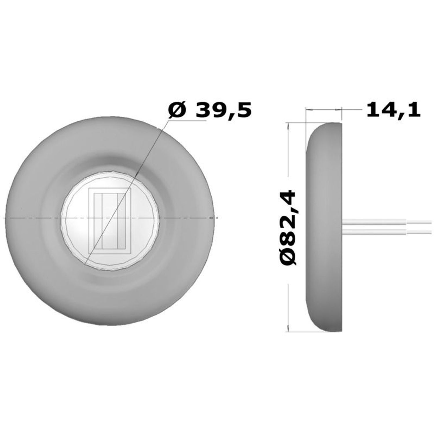 Sea-Dog LED-lantern 135° endast 12 V