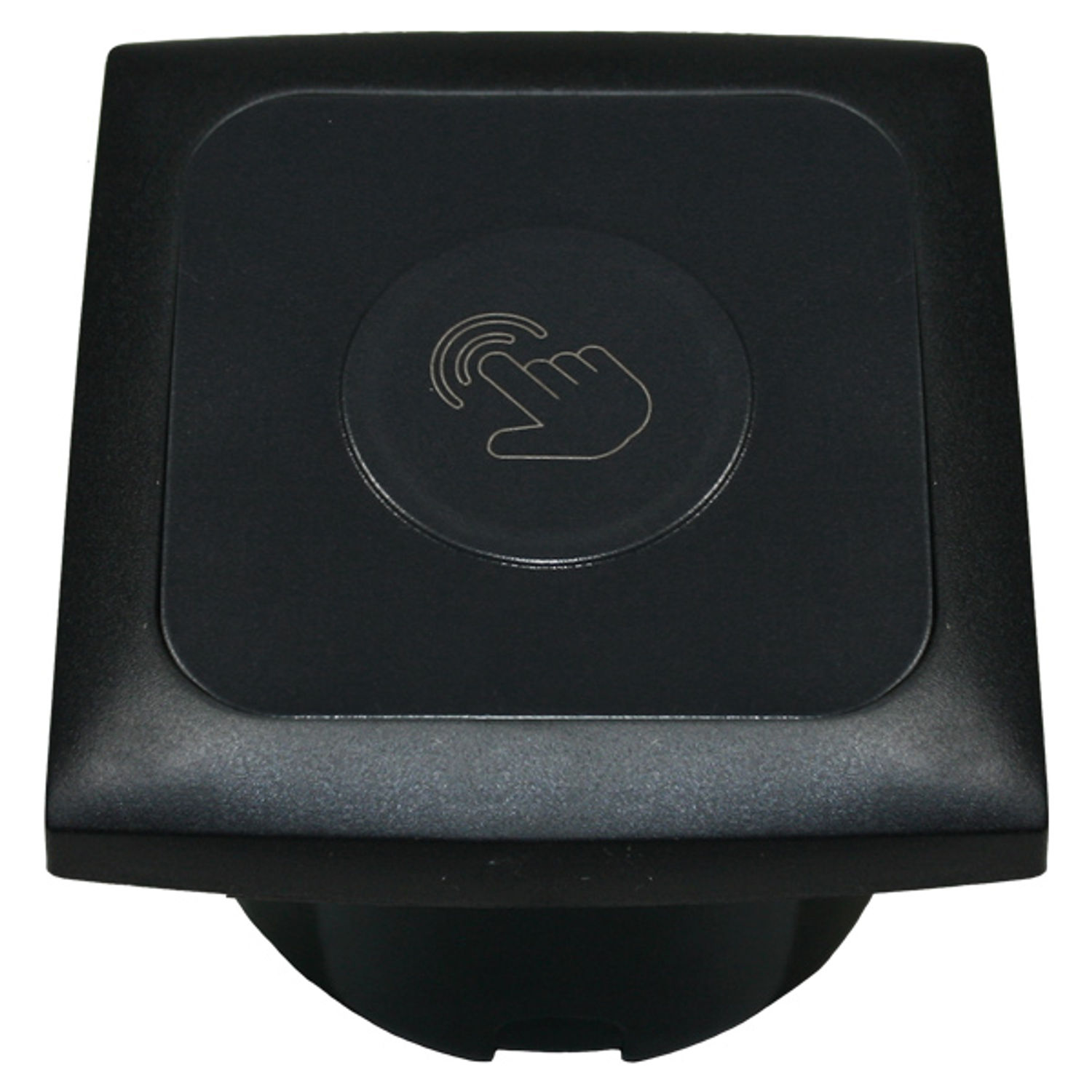 Touch dimmer 12v til indbygning komplet sort max 30W