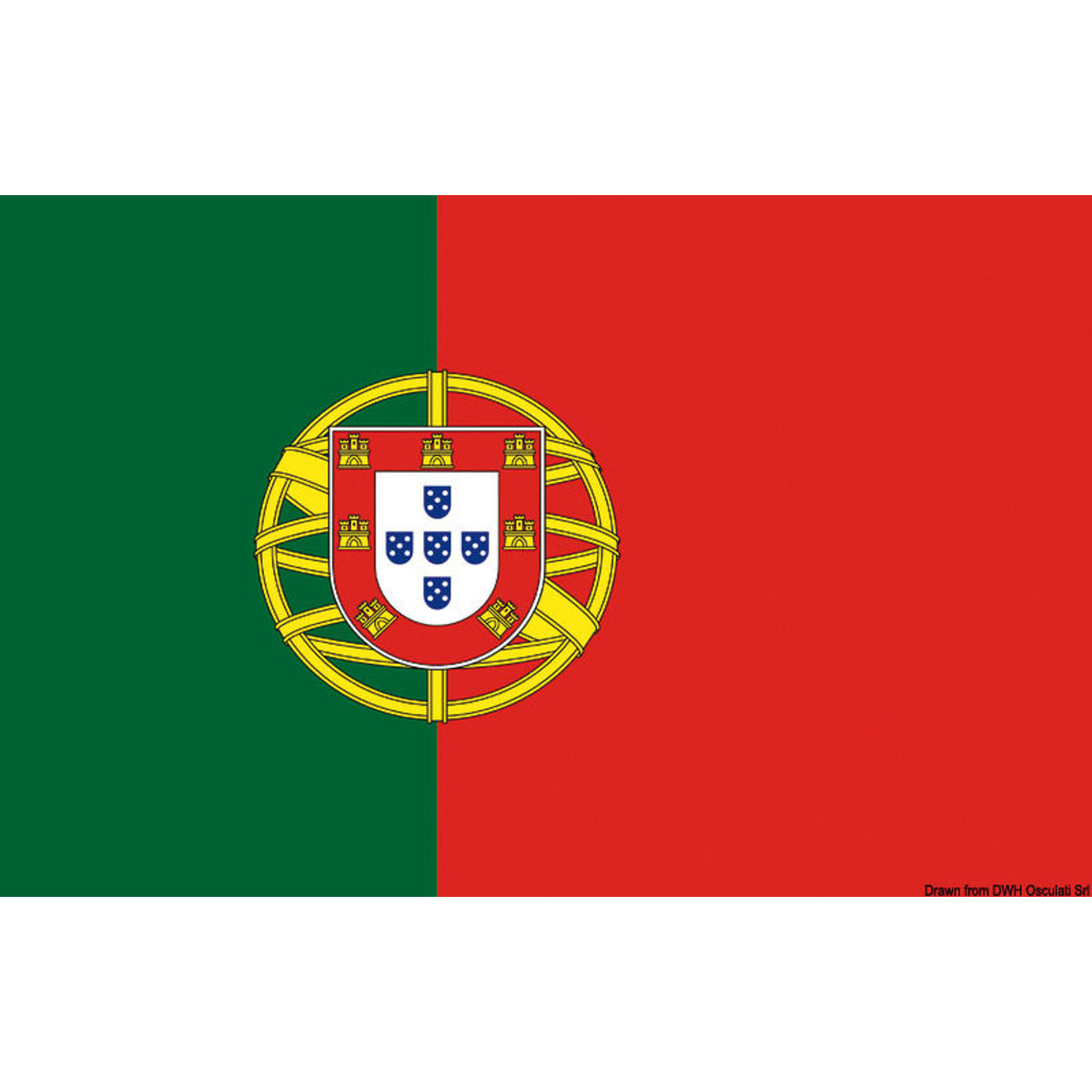 Flagg Portugal 40 x 60 cm