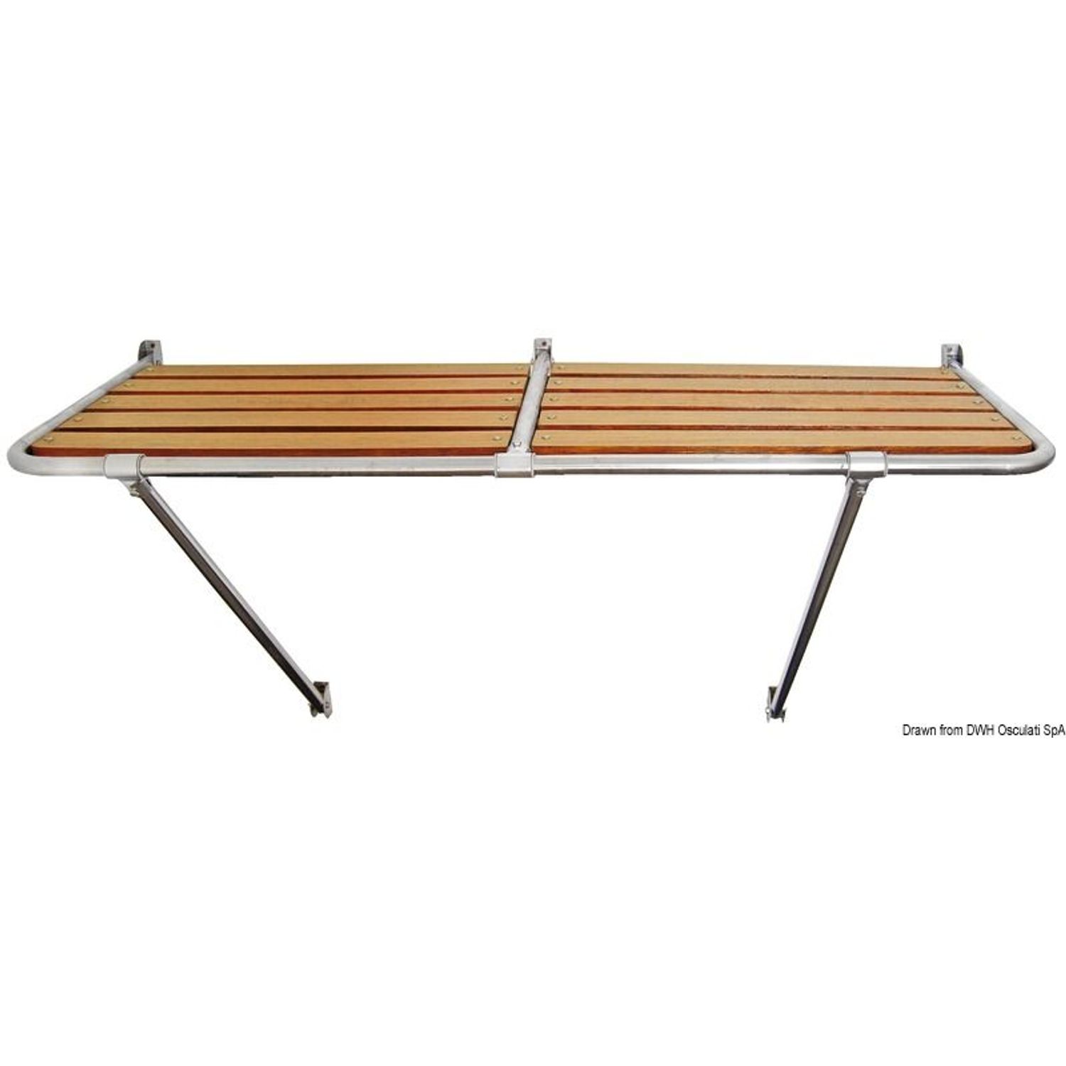 Agterplatform 130 x 55 cm