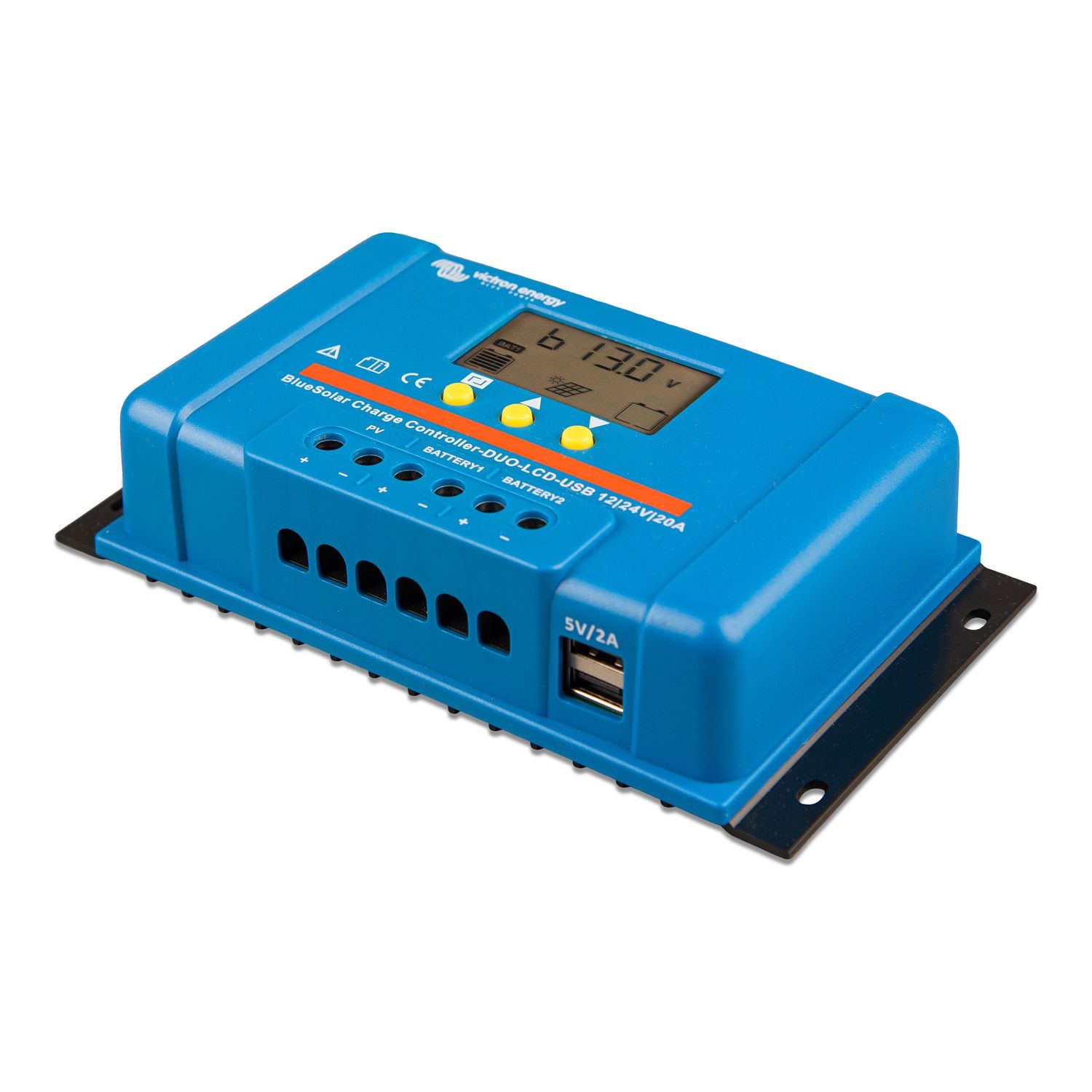 Victron BlueSolar PWM 12/24 V - 20 A aurinkopaneelisäädin