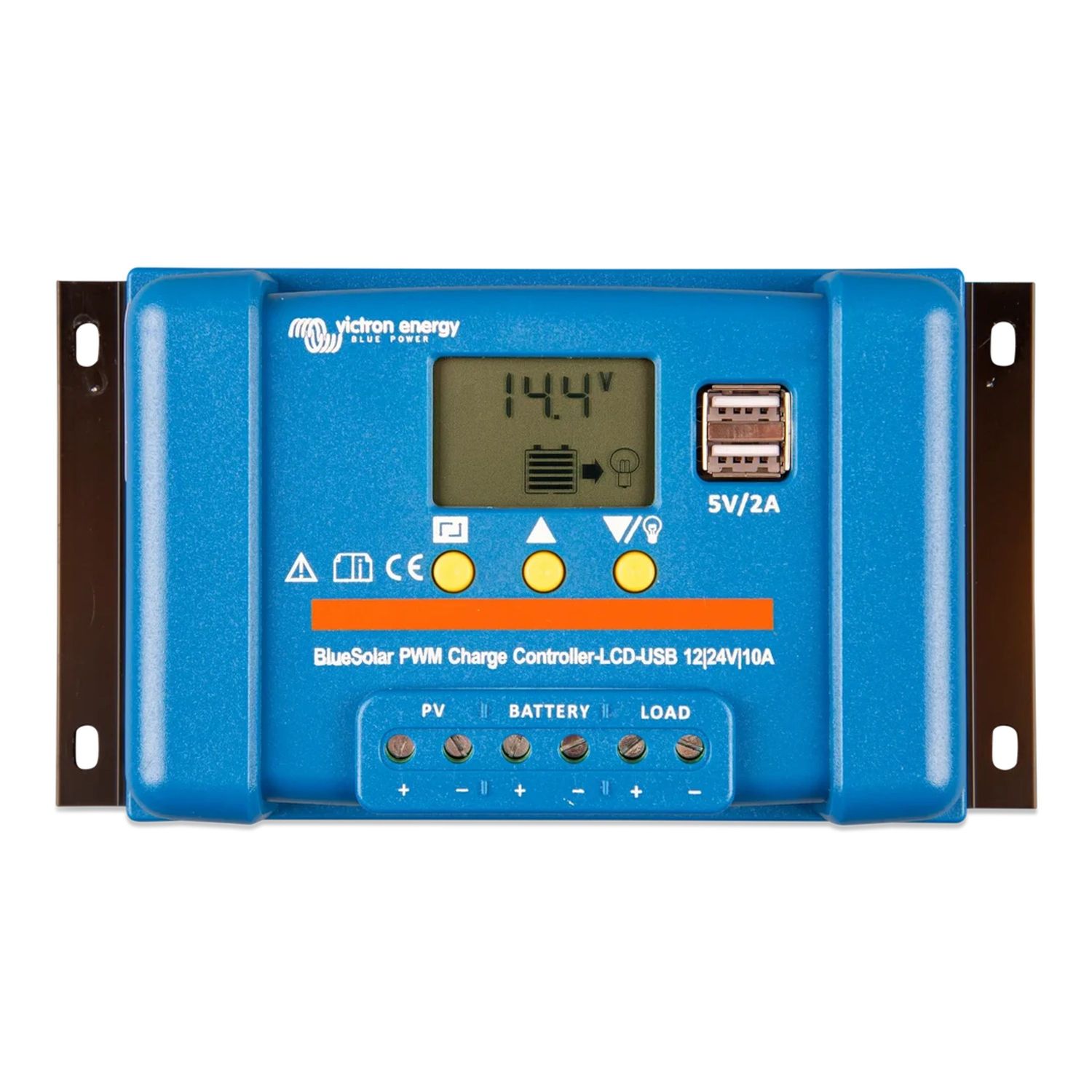 Victron BlueSolar PWM 12/24 V - 10 A solcelleregulator