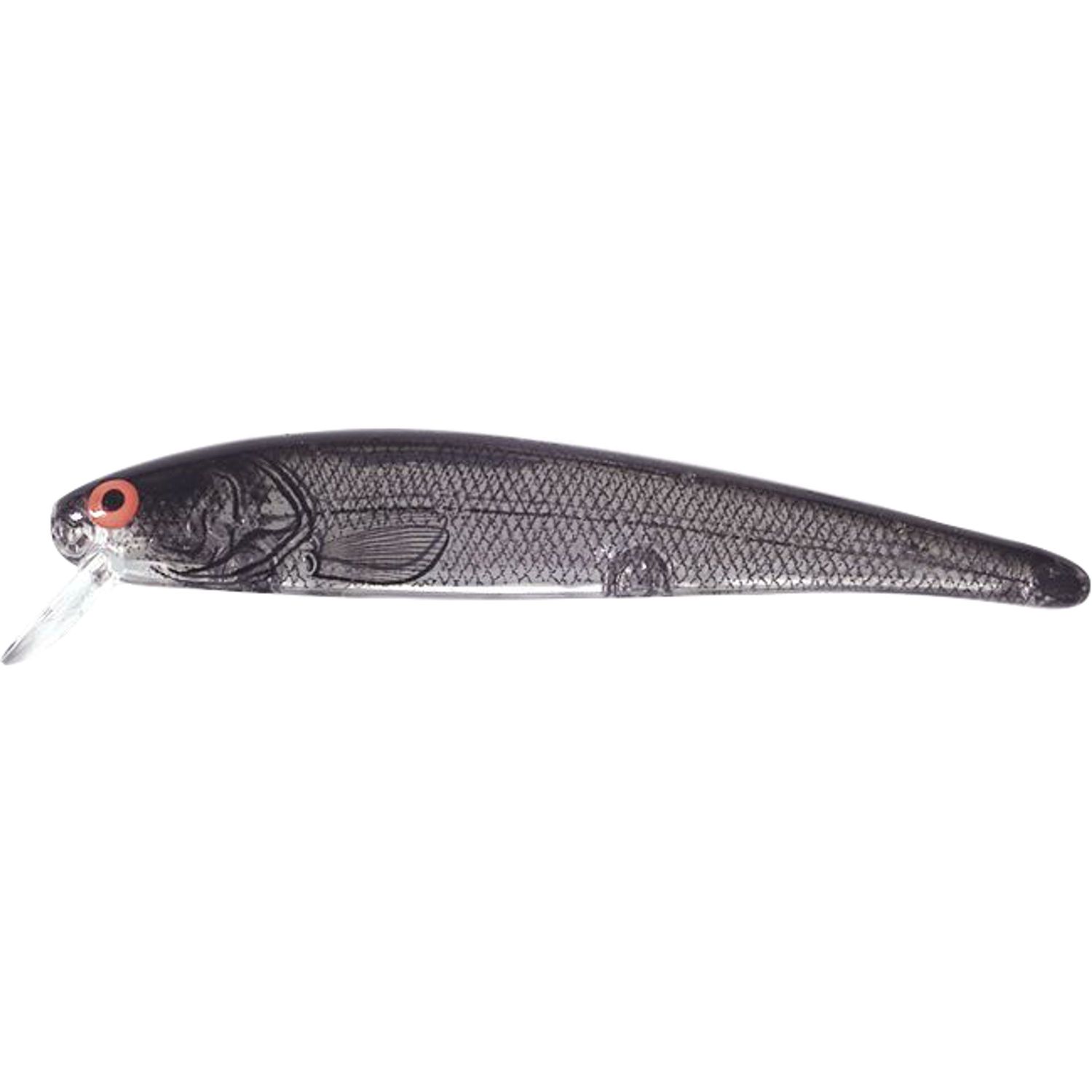 14 Long A Vaappu 9 cm #6 Silver Flash Black Back