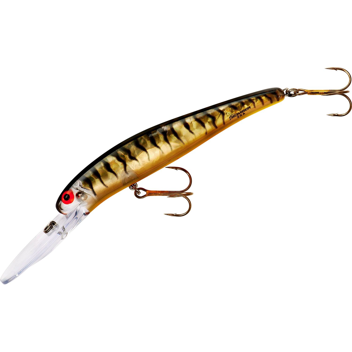 25 Deep Long A Syvännevaappu 12 cm Gold Prism Black Orange