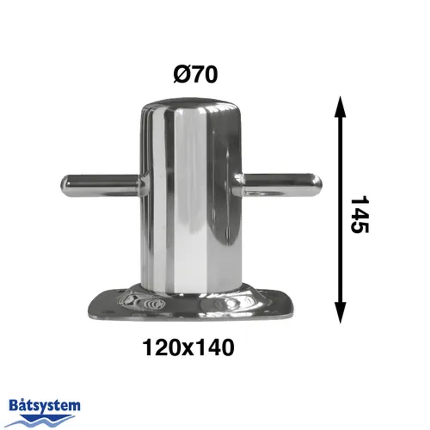 Rustfri Bropullert, 145 mm