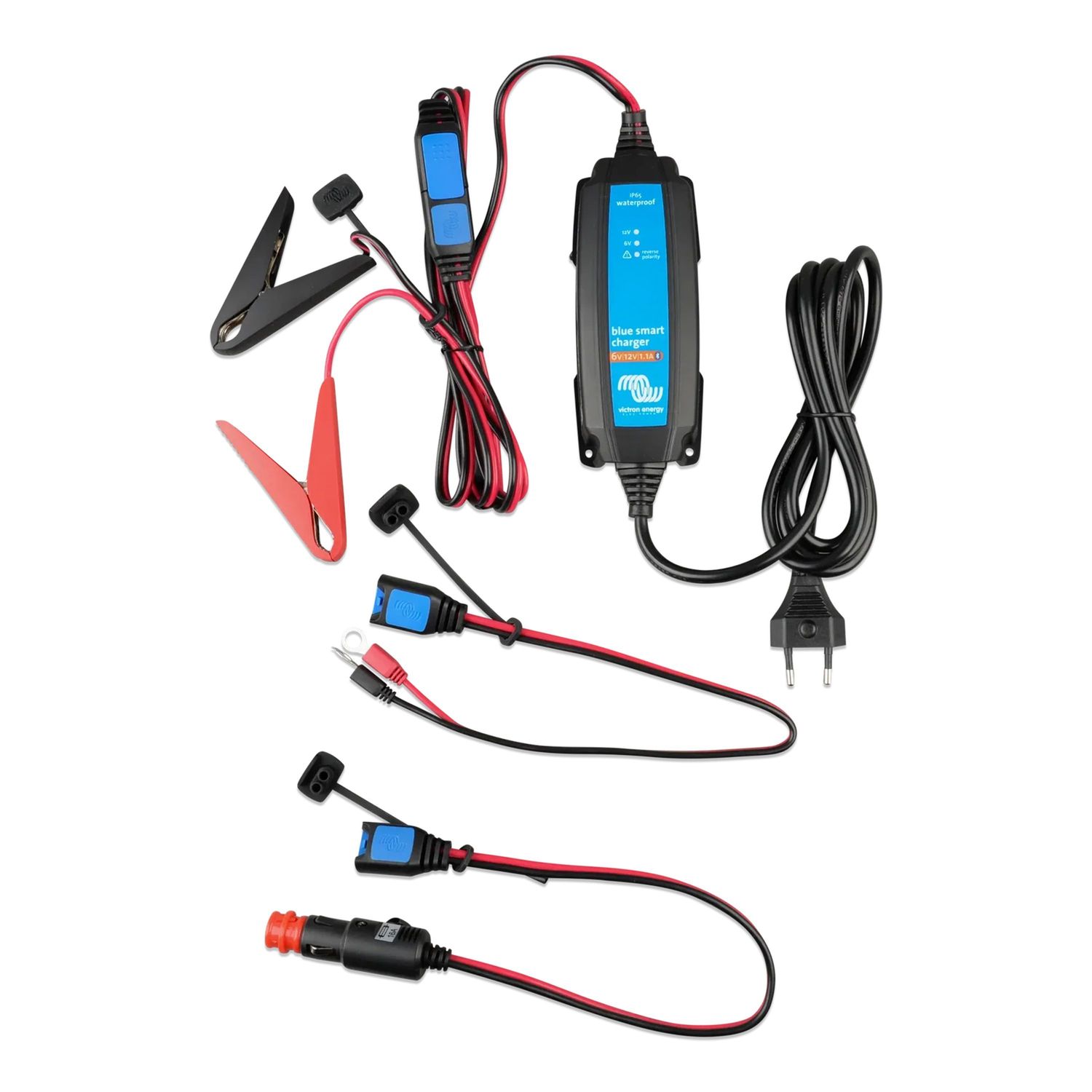 Victron Blue Smart IP65 Batteriladdare 6/12 V / 1,1 A
