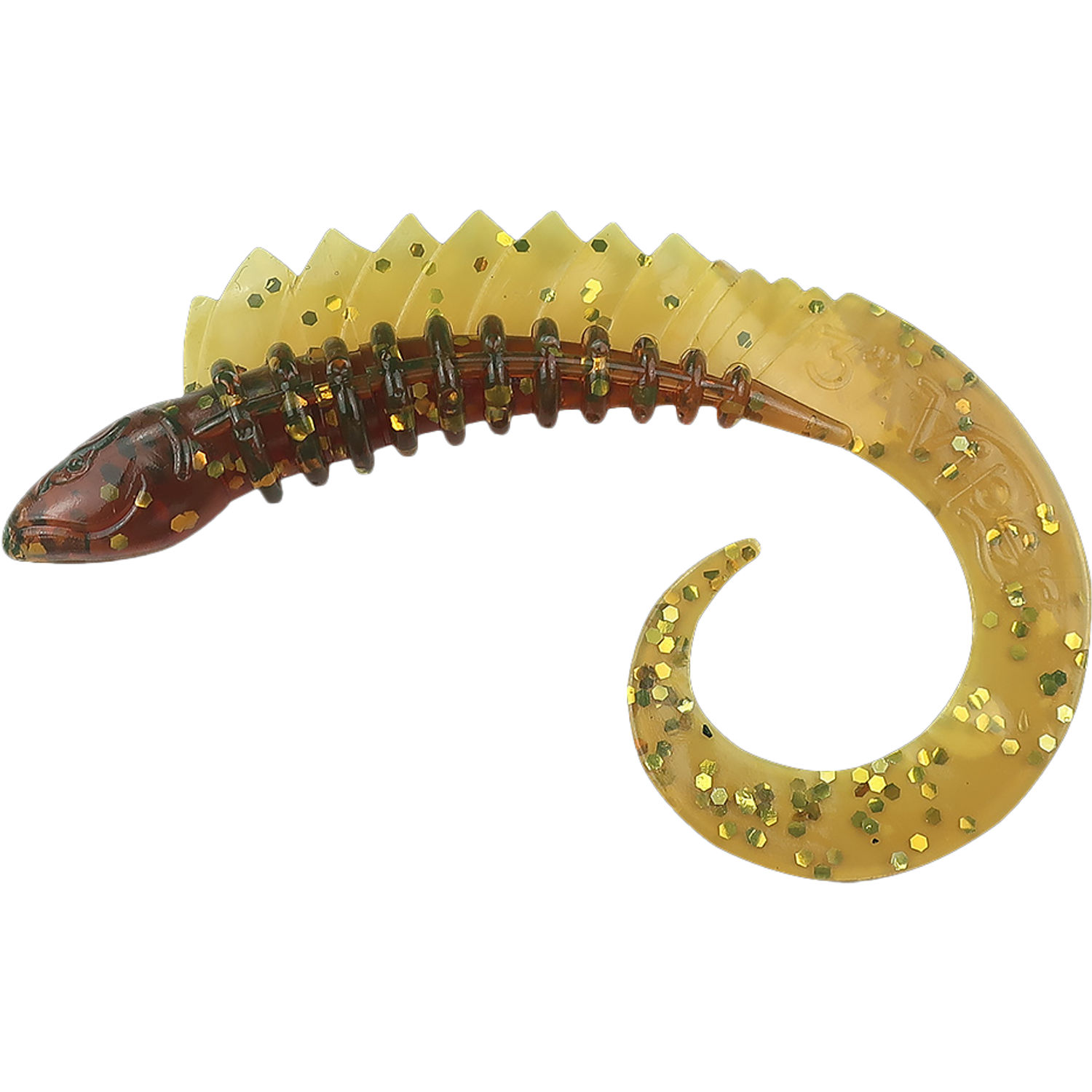 Relax Viper 3" 7 cm - Brun/Guld