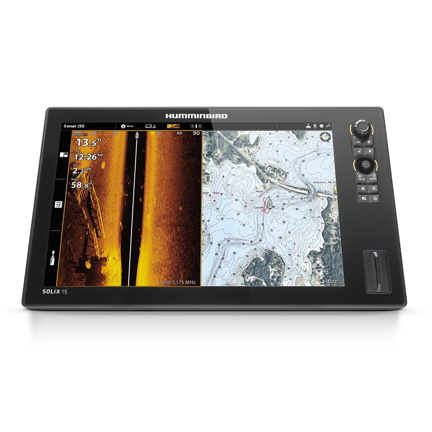 Humminbird Solix 15 CHIRP MSI+ GPS G2 Ekkolod