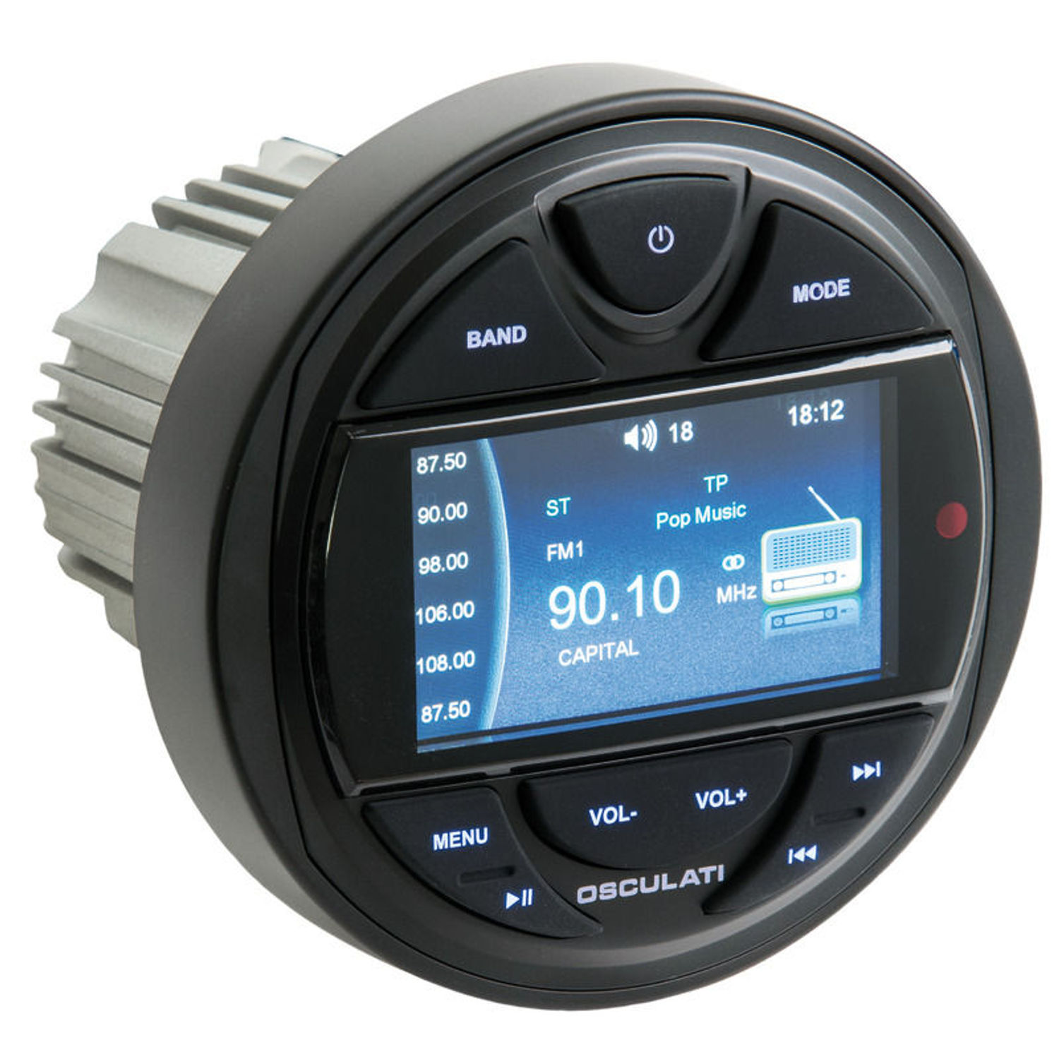 M3-TFT radio för instrumentpanel