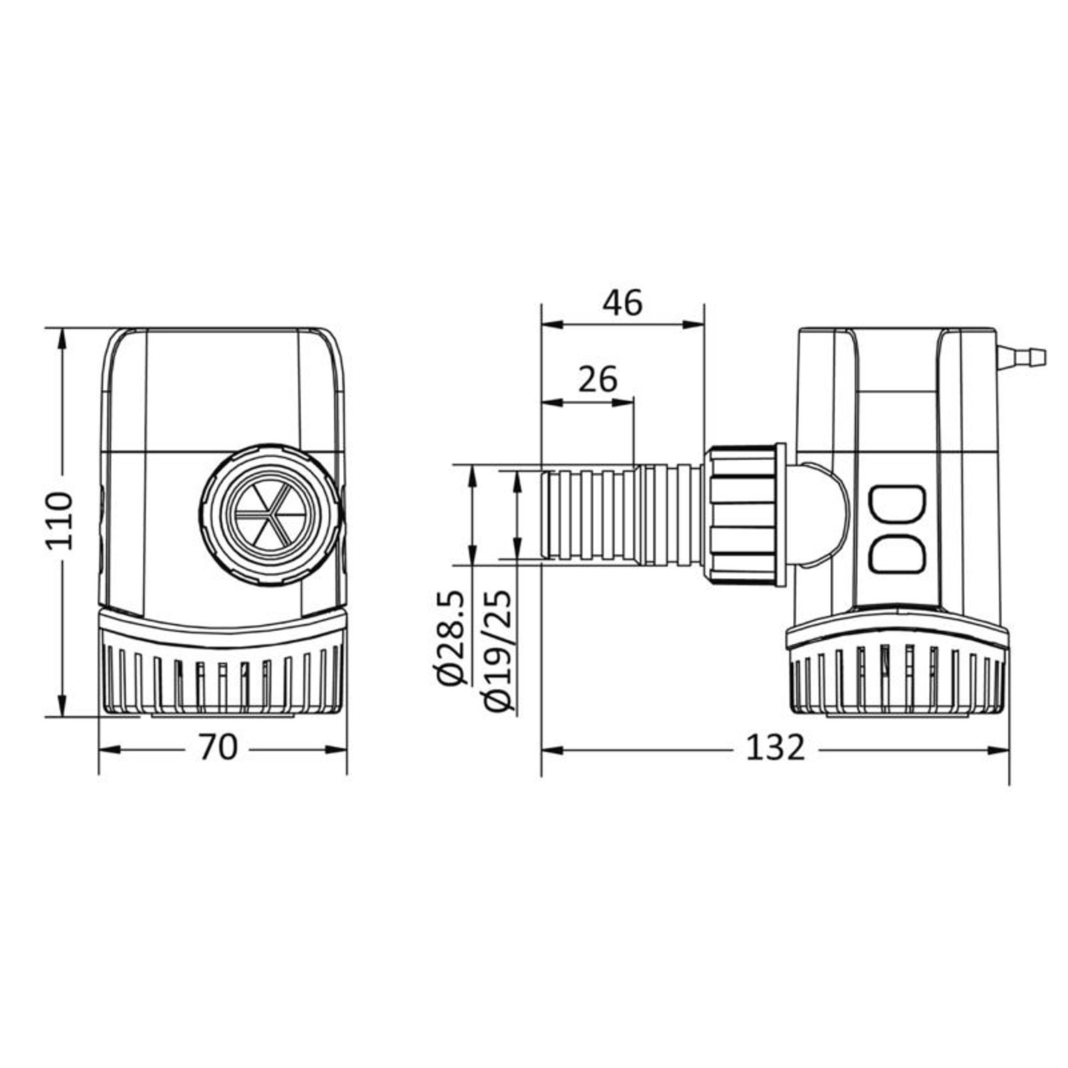 Europump Next Generation länspump G1100 12V