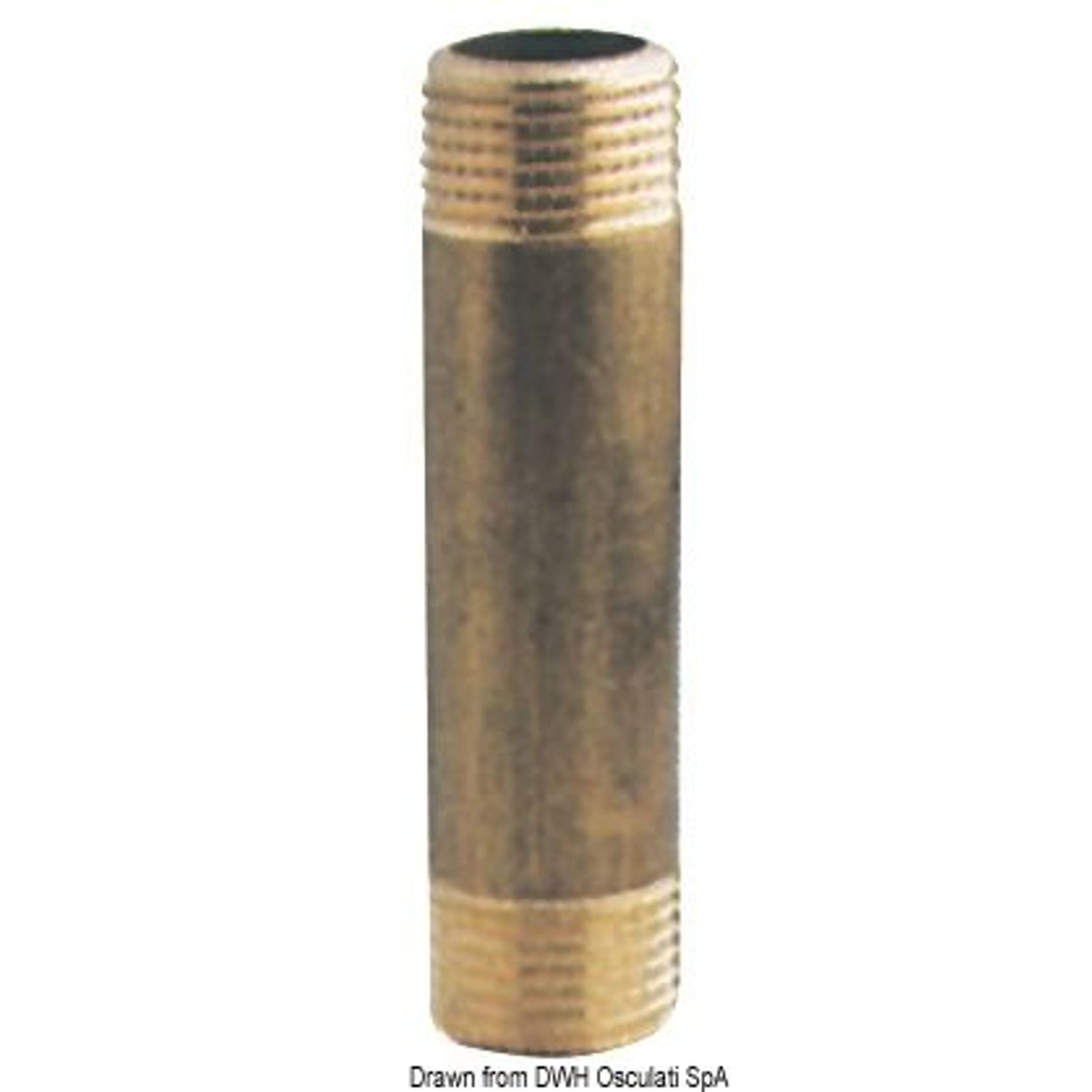 Messinkijatke 3/8" x 200 mm