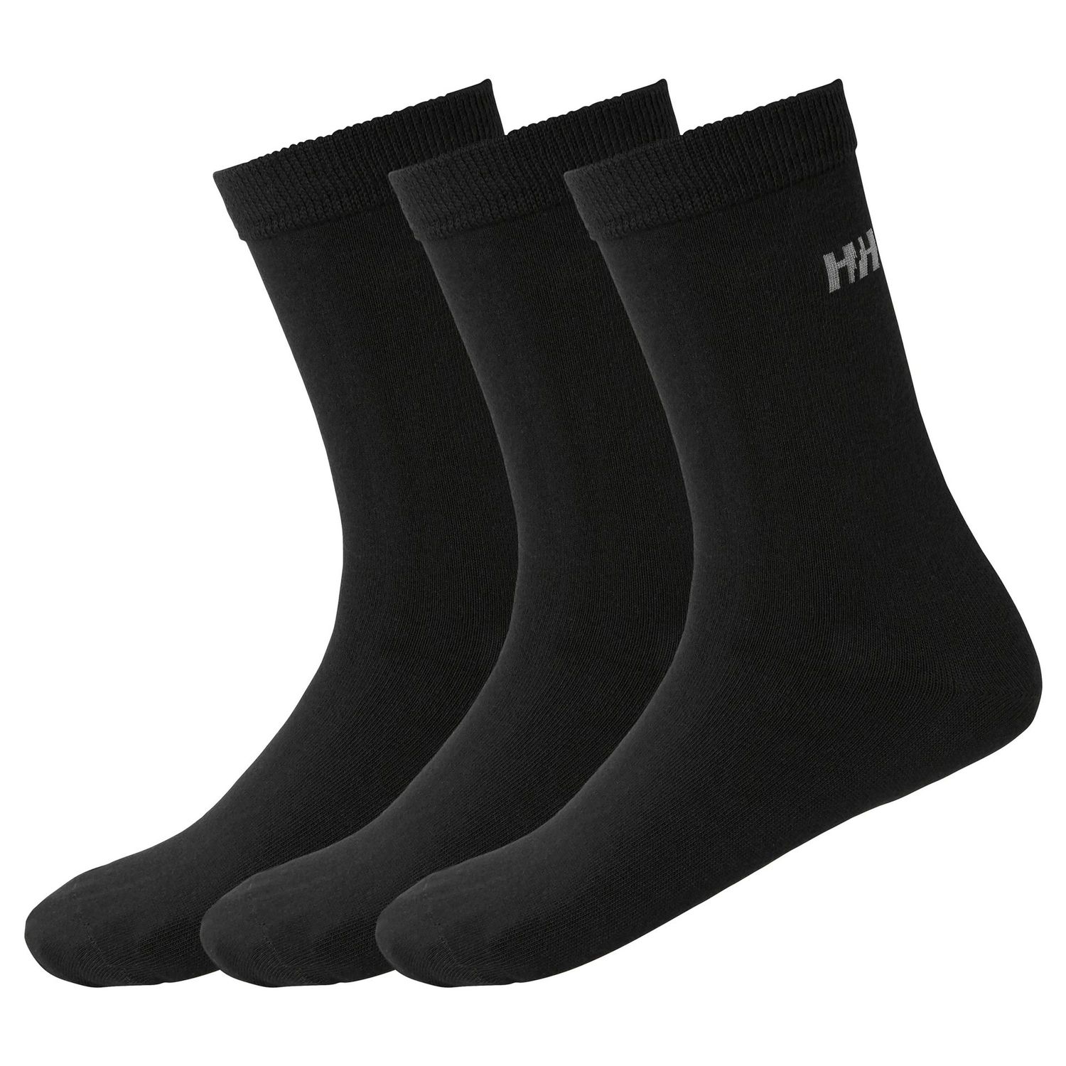 Helly Hansen Bomullsstrumpor 3-pack Unisex Svart