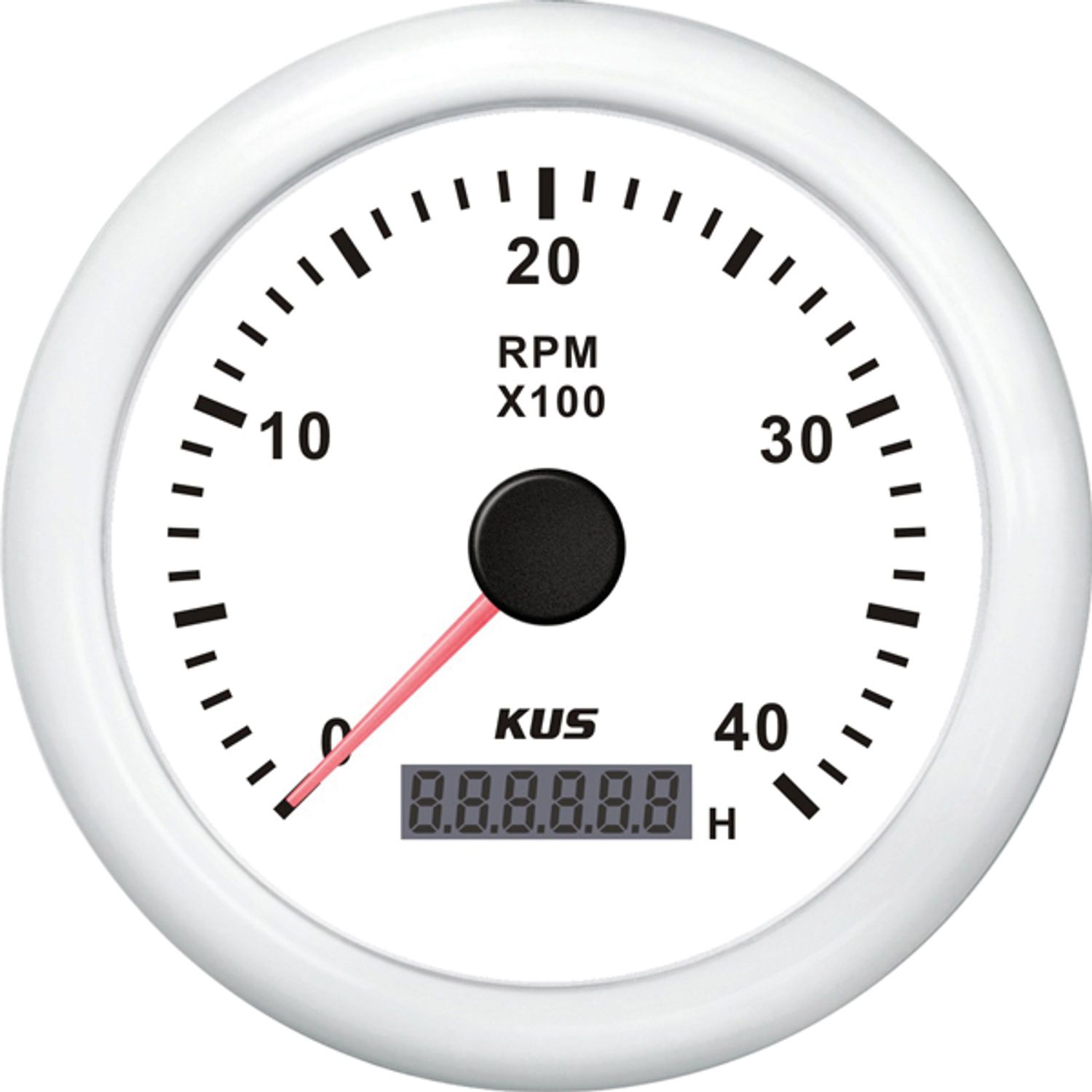 Kus Turteller Bensin Hvit, 0-4000rpm, 12/24v, Ø:85mm