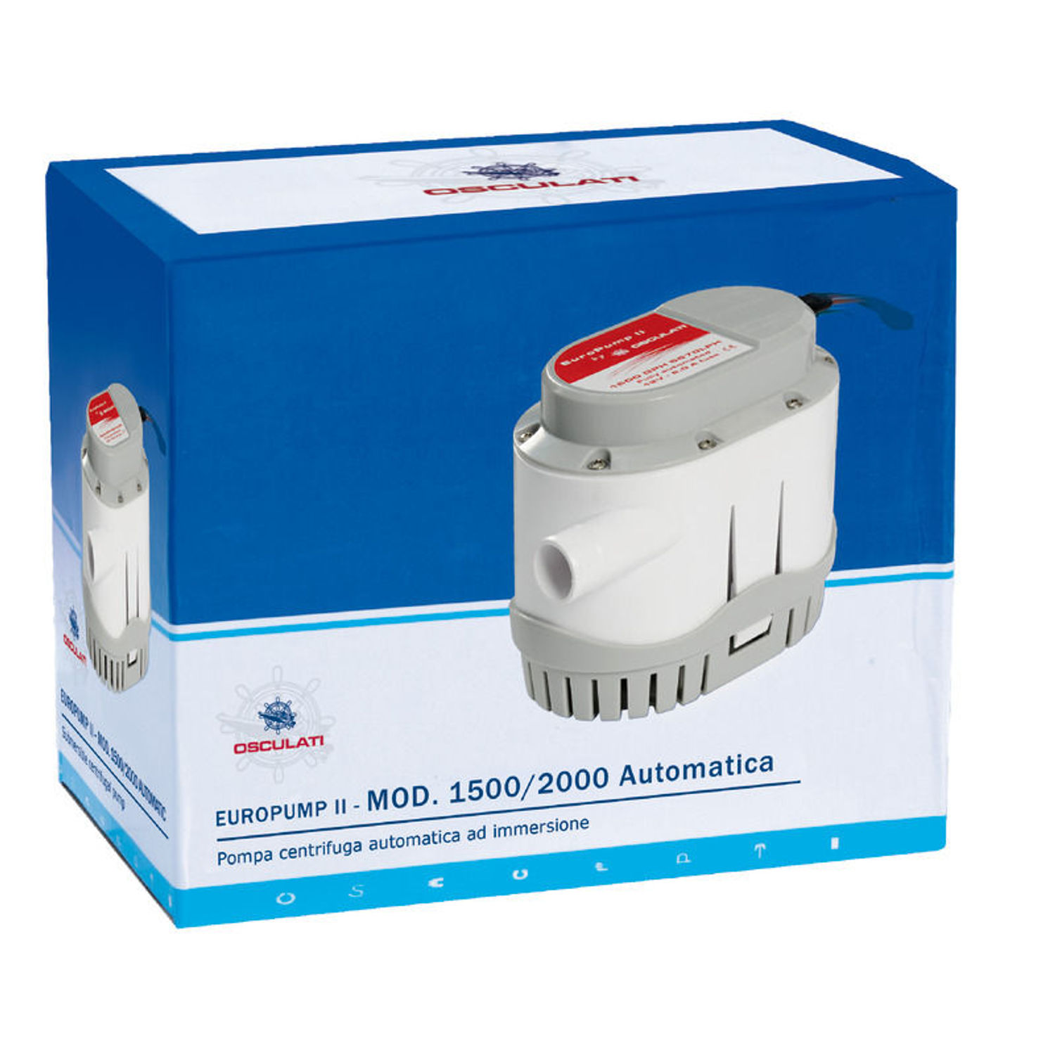 Europump II automatisk länspump 24 V 128 l/min