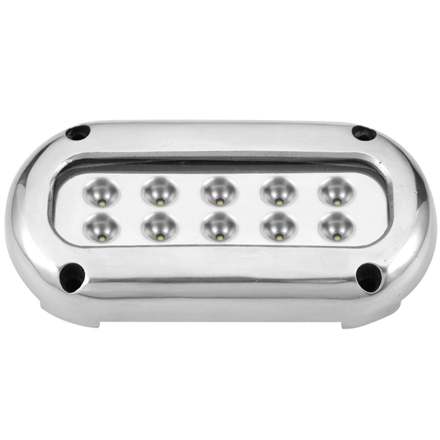 Utenpåliggende undervannsbelysning 25,2 W 10-30 V 10 LED b